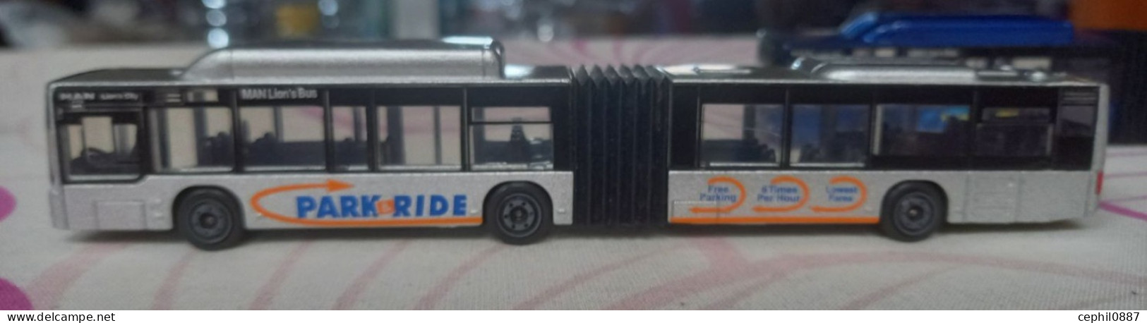 MAJORETTE: Double Bus MAN PARK & RIDE 1/110 - Autocarri, Autobus E Costruzione