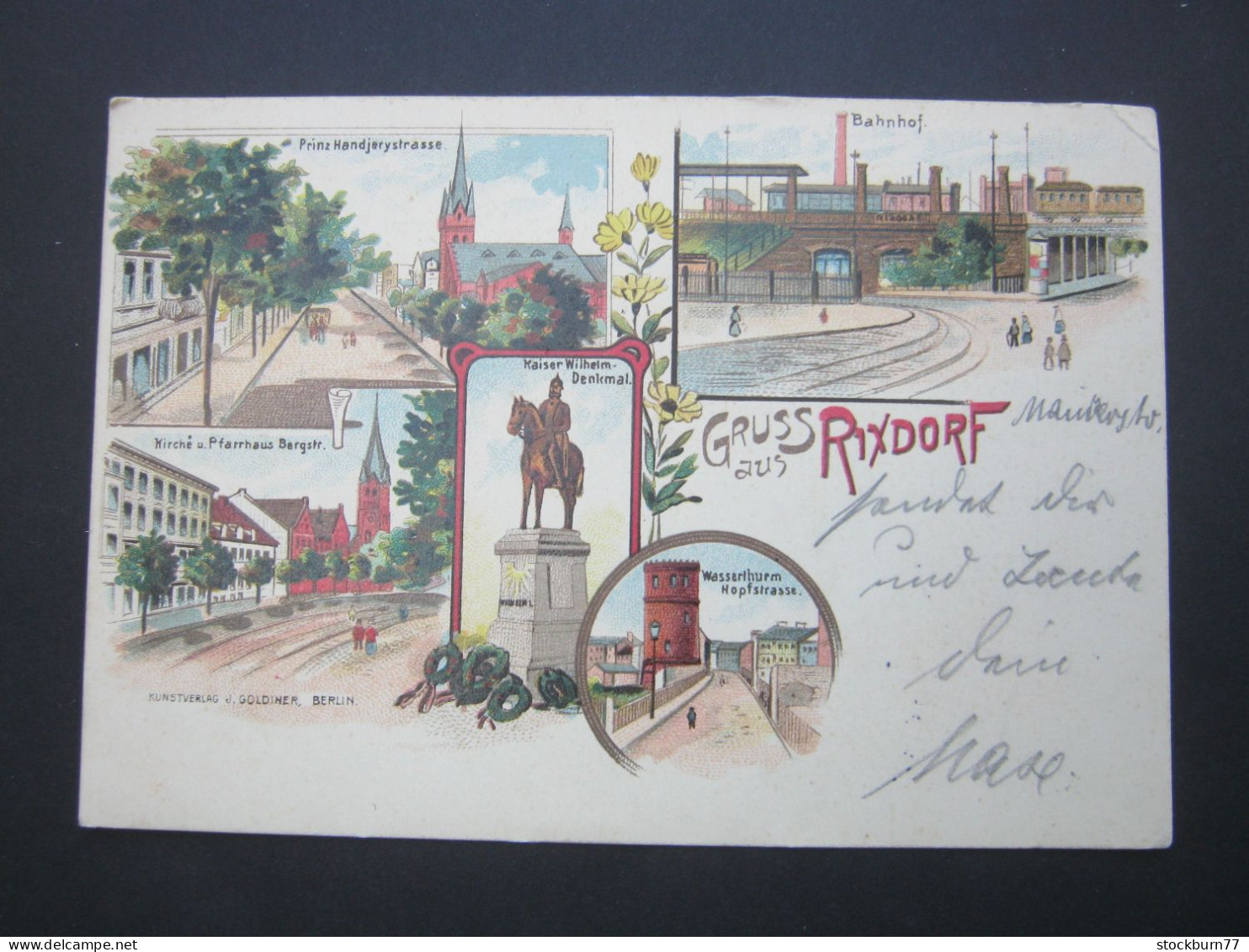 Berlin, Rixdorf, Schöne Karte Um 1903 - Rixdorf