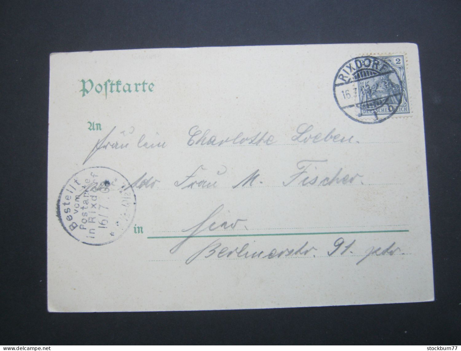 Berlin, Rixdorf, Schöne Karte Um 1903 - Rixdorf