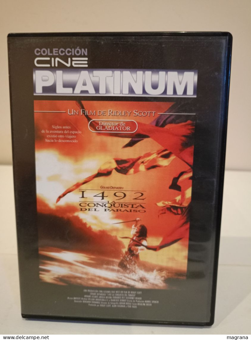 Película Dvd. 1492. La Conquista Del Paraíso. Un Film De Ridley Scott. Actor Gérard Depardieu. - Geschichte