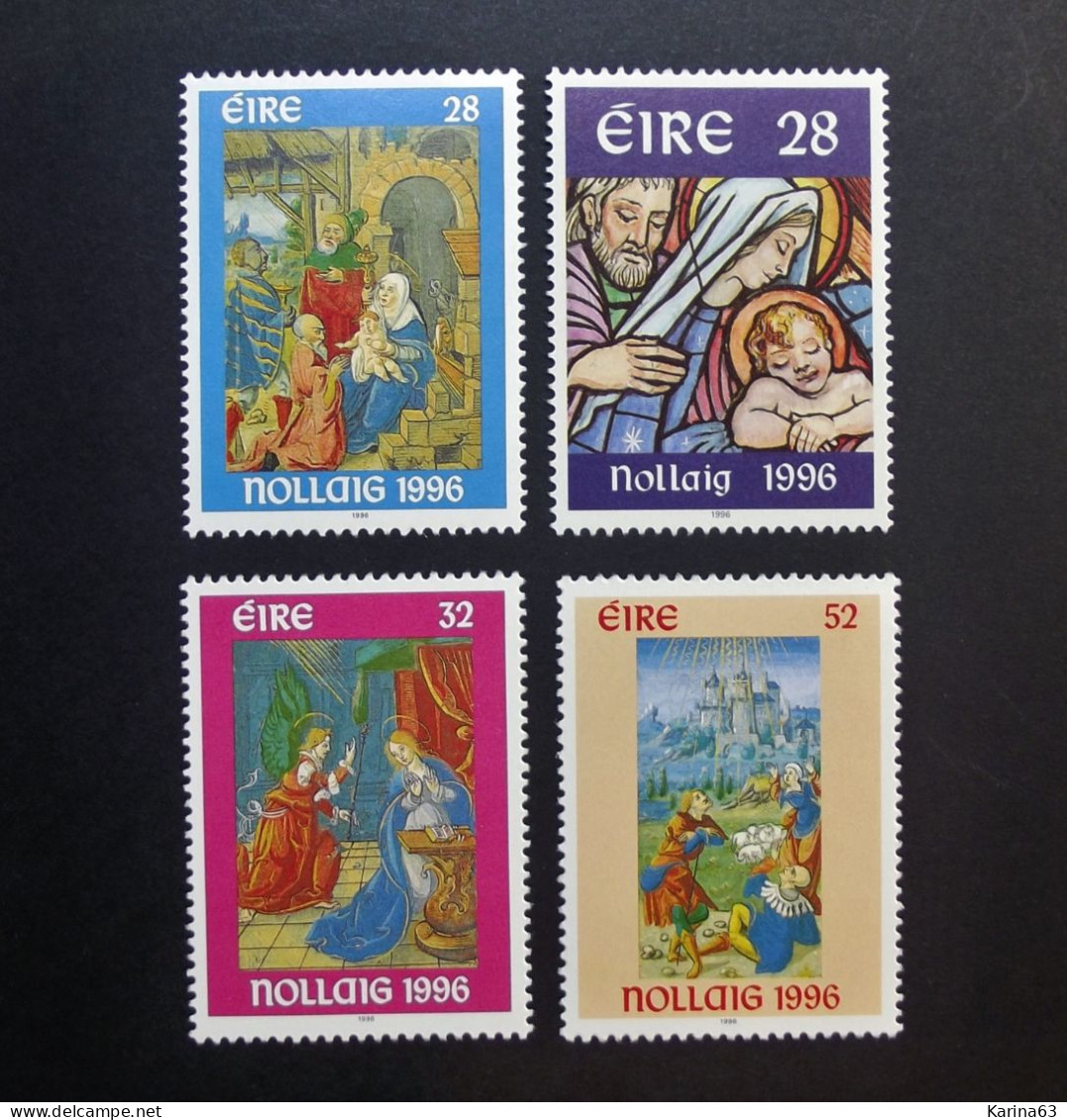 Ireland - Irelande - Eire - 1996 - Y&T N° 975 / 978 ( 4 Val.) Christmas - Noel - Kerstmis - MNH - Postfris - Neufs