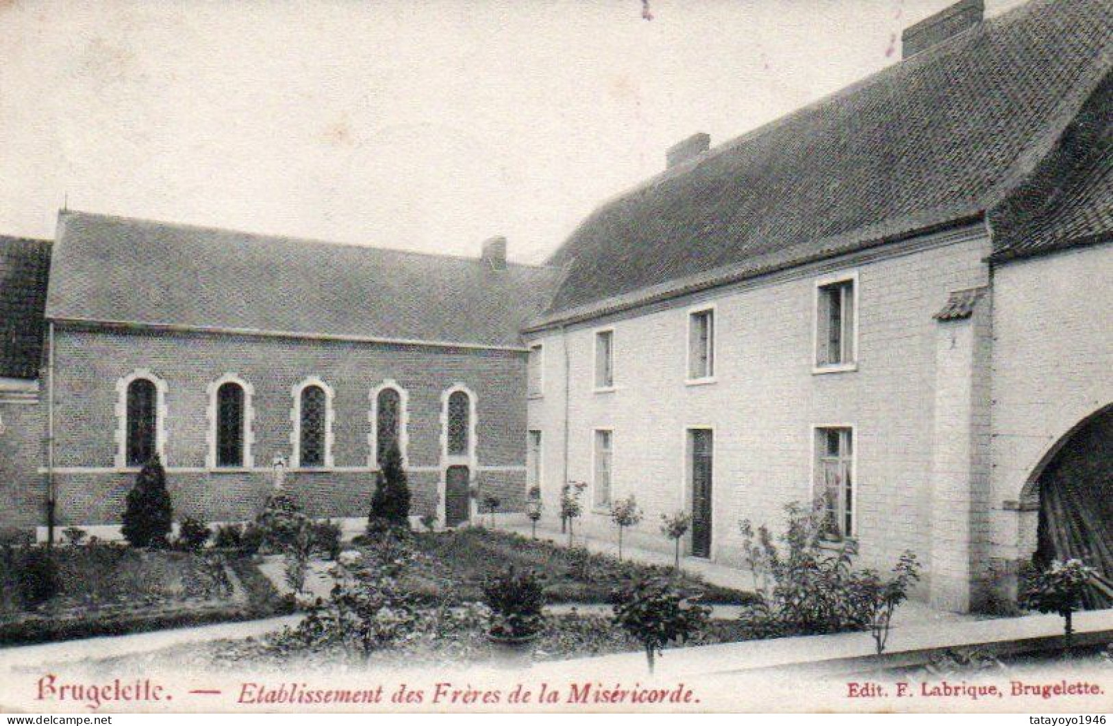 Brugelette  Etablissement Des Frères De La Miséricorde  Voyagé En 1907 - Brugelette