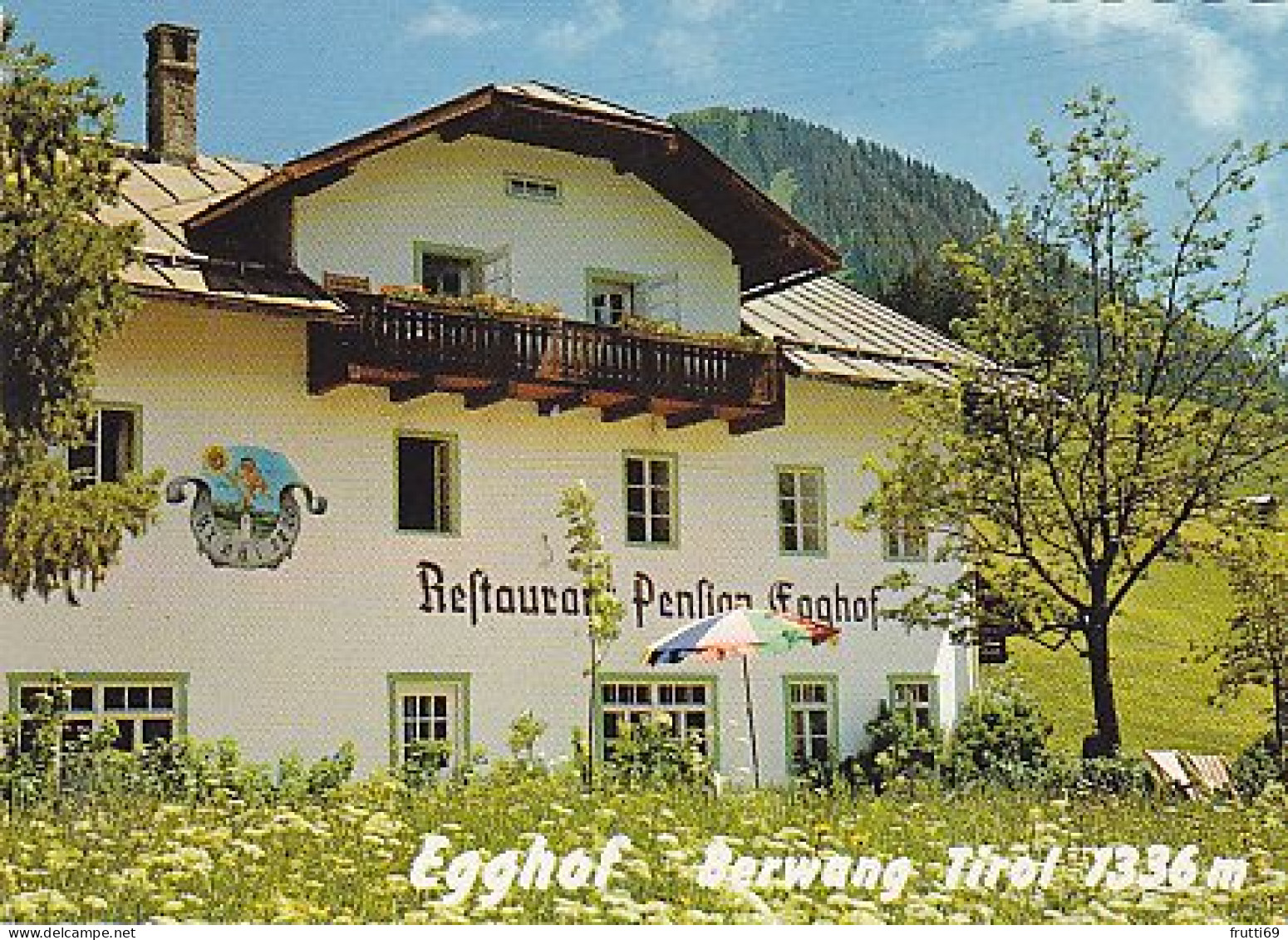 AK 174971 AUSTRIA - Berwang - Egghof - Pension - Restaurant - Kellerbar - Berwang