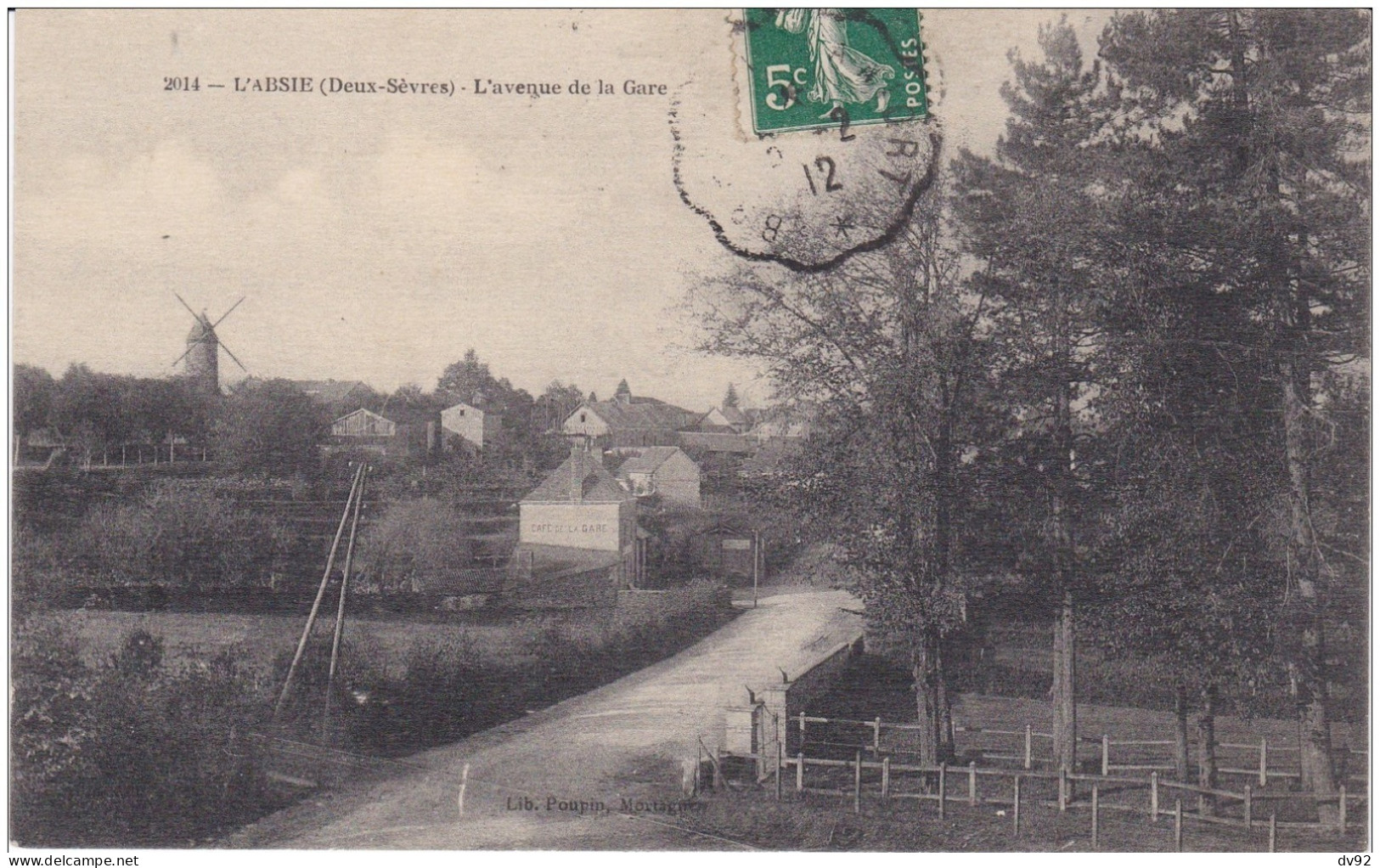 DEUX SEVRES L ABSIE L AVENUE DE LA GARE - L'Absie