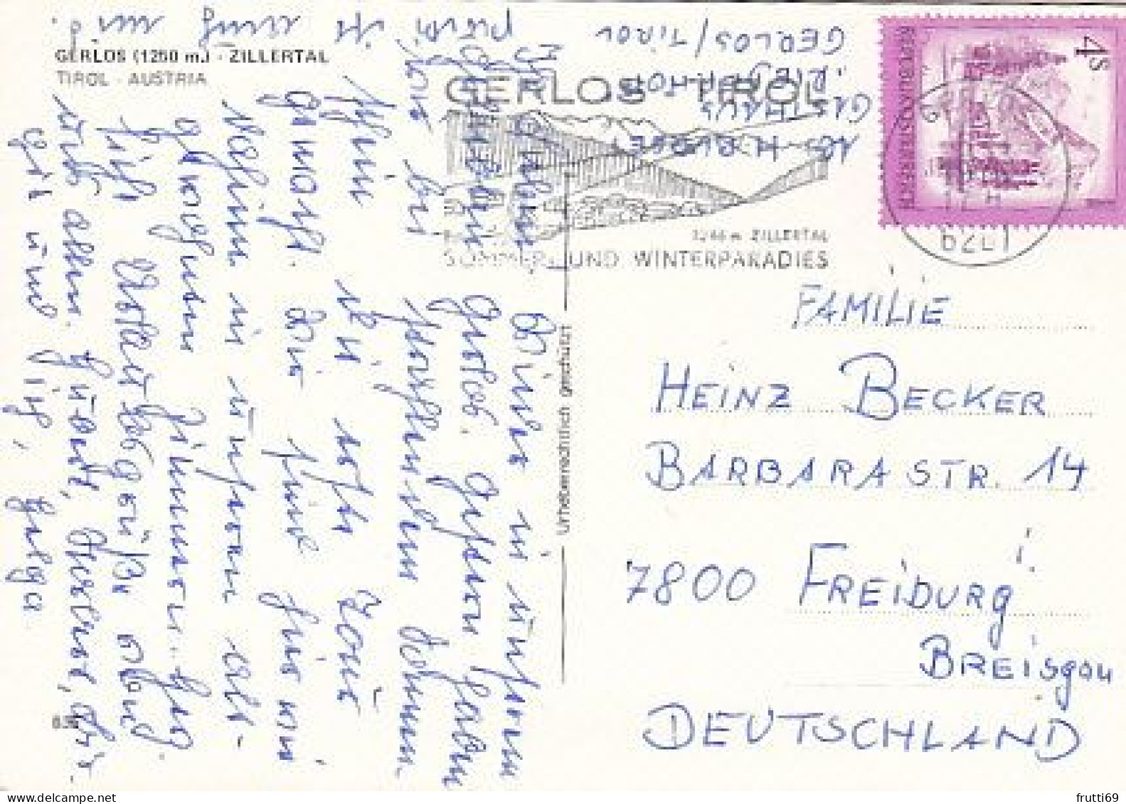 AK 174978 AUSTRIA - Hochtal Gerlos - Gerlos