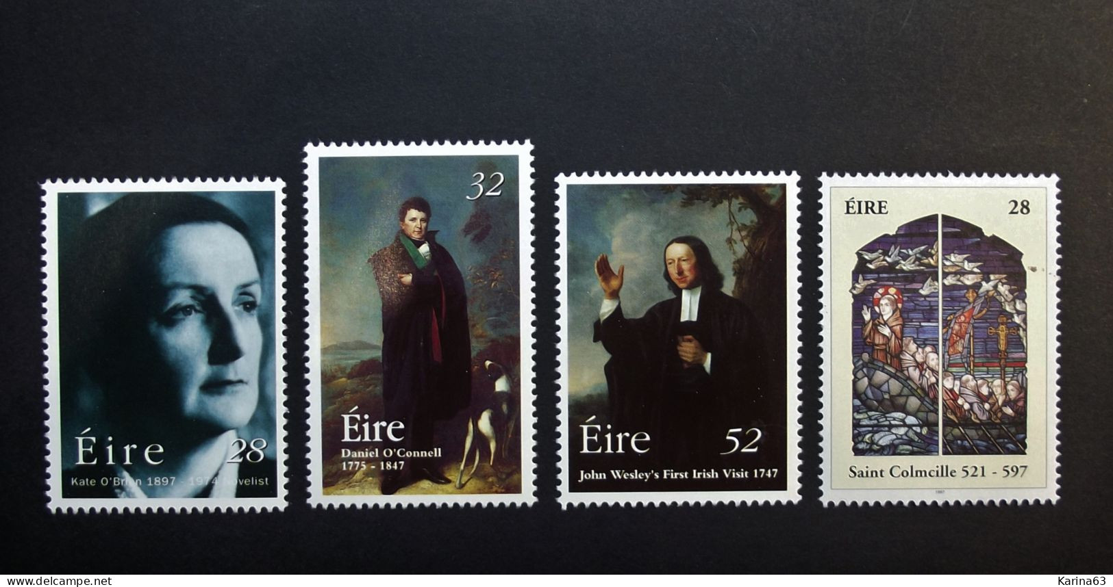 Ireland - Irelande - Eire - 1997 - Y&T N° 1014 / 1017 ( 4 Val.) Irish Culture & History - MNH - Postfris - Neufs