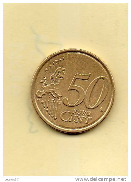 PIECE DE 50 CT D' EURO SLOVAQUIE 2009 - Slovaquie