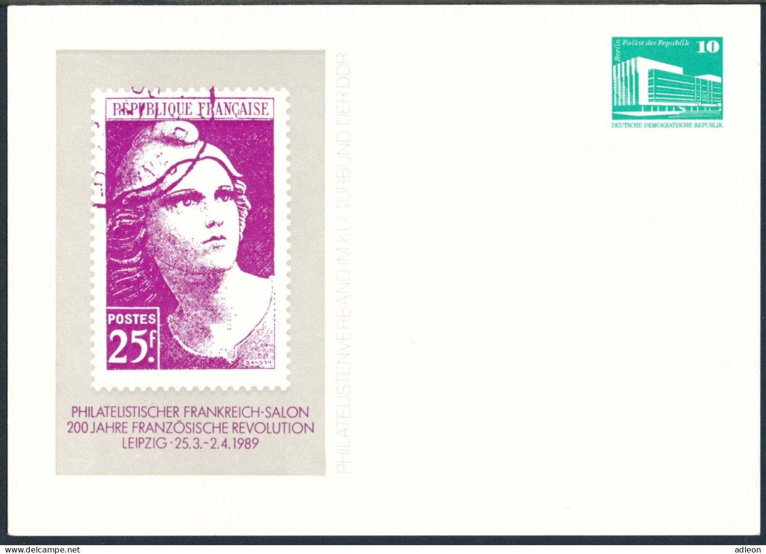 RDA - Entier Postal Privé / DDR - Ganzsachen Mi.Nr. PP 18 - D2/02 ** - Privatpostkarten - Ungebraucht