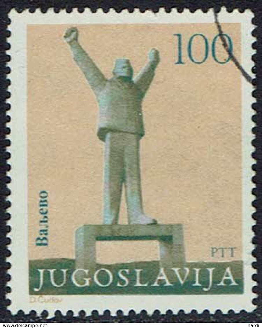 Jugoslawien 1983, MiNr 1991c, Gestempelt - Used Stamps