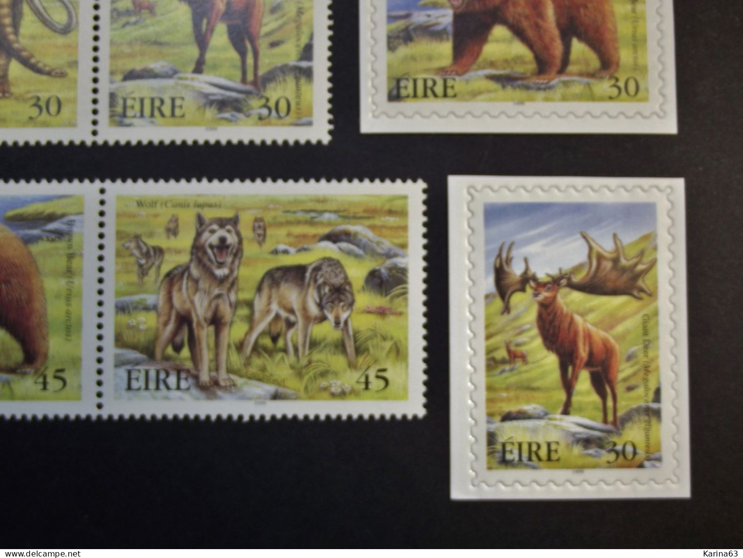 Ireland - Irelande - Eire - 1999 - Y&T N° 1188 / 1195  ( 8 Val.) Fauna Endangered Animals - MNH - Postfris - Neufs