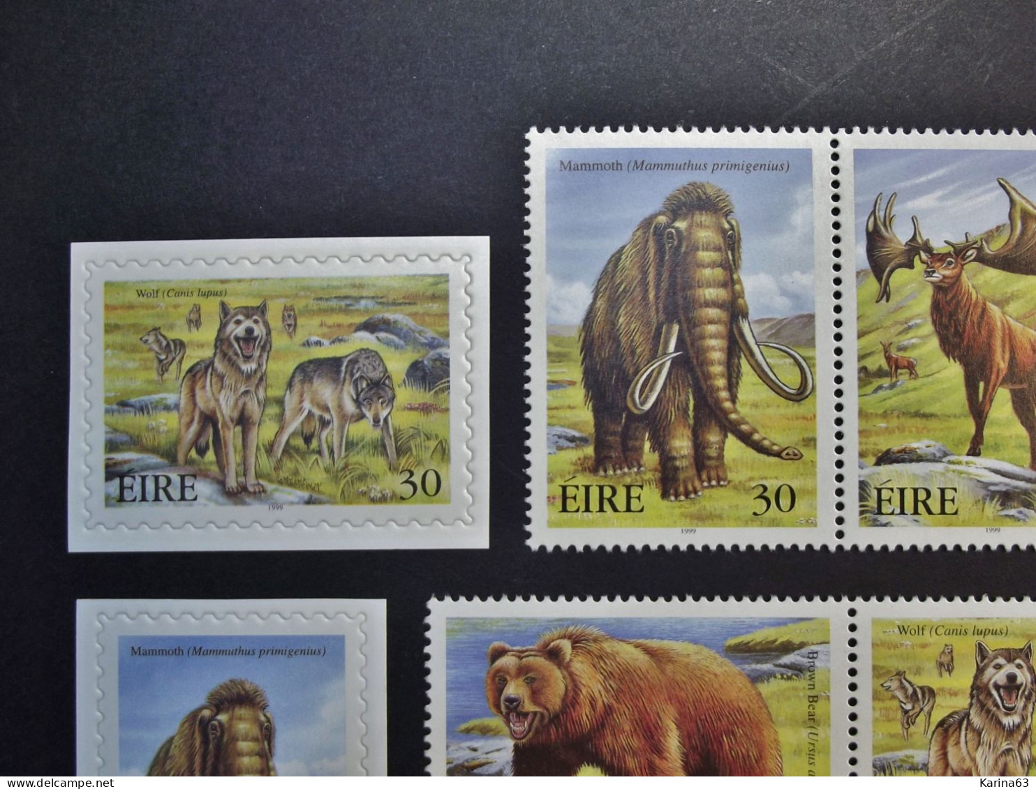 Ireland - Irelande - Eire - 1999 - Y&T N° 1188 / 1195  ( 8 Val.) Fauna Endangered Animals - MNH - Postfris - Neufs