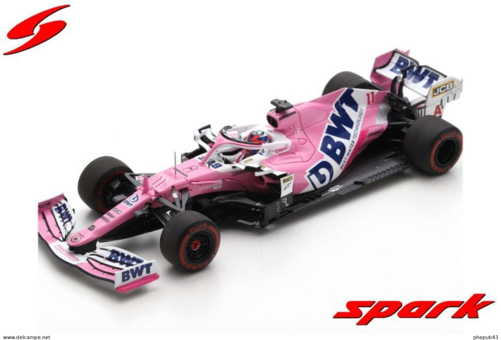 Racing Point RP20 - BWT Racing Point F1 Team - 6th Styrian GP FI 2020 #11 - Sergio Perez - Spark - Spark