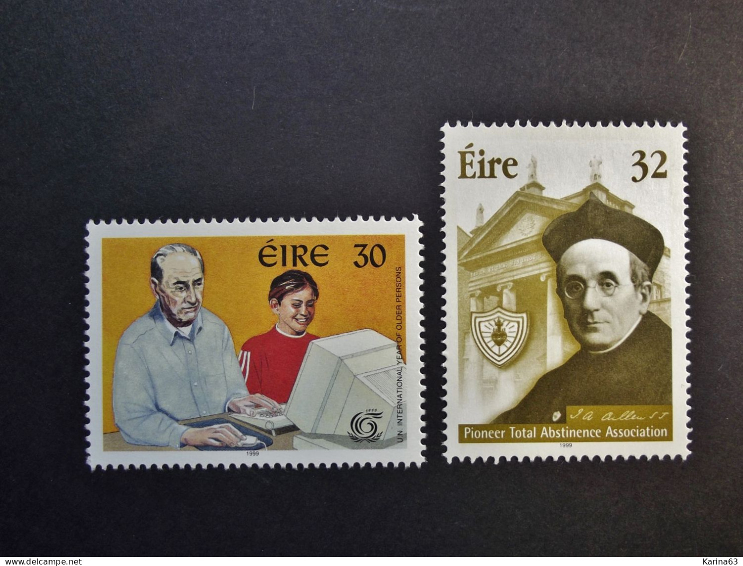 Ireland - Irelande - Eire - 1999 - Y&T N° 1150 / 1151  ( 3 Val.) Irish History & Culture  - MNH - Postfris - Neufs