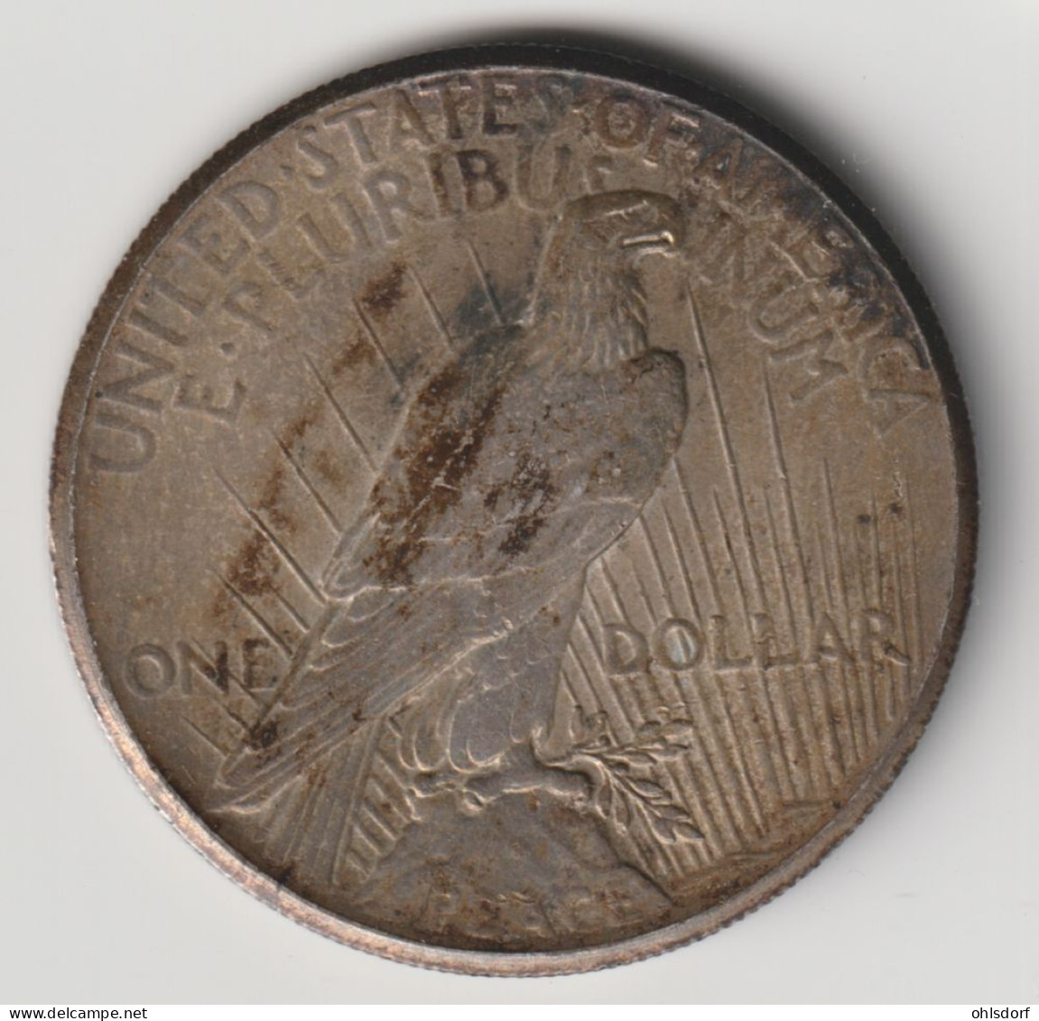 U.S.A. 1926: 1 Dollar, Silver (0.900), KM 150 (e) - 1921-1935: Peace (Paix)