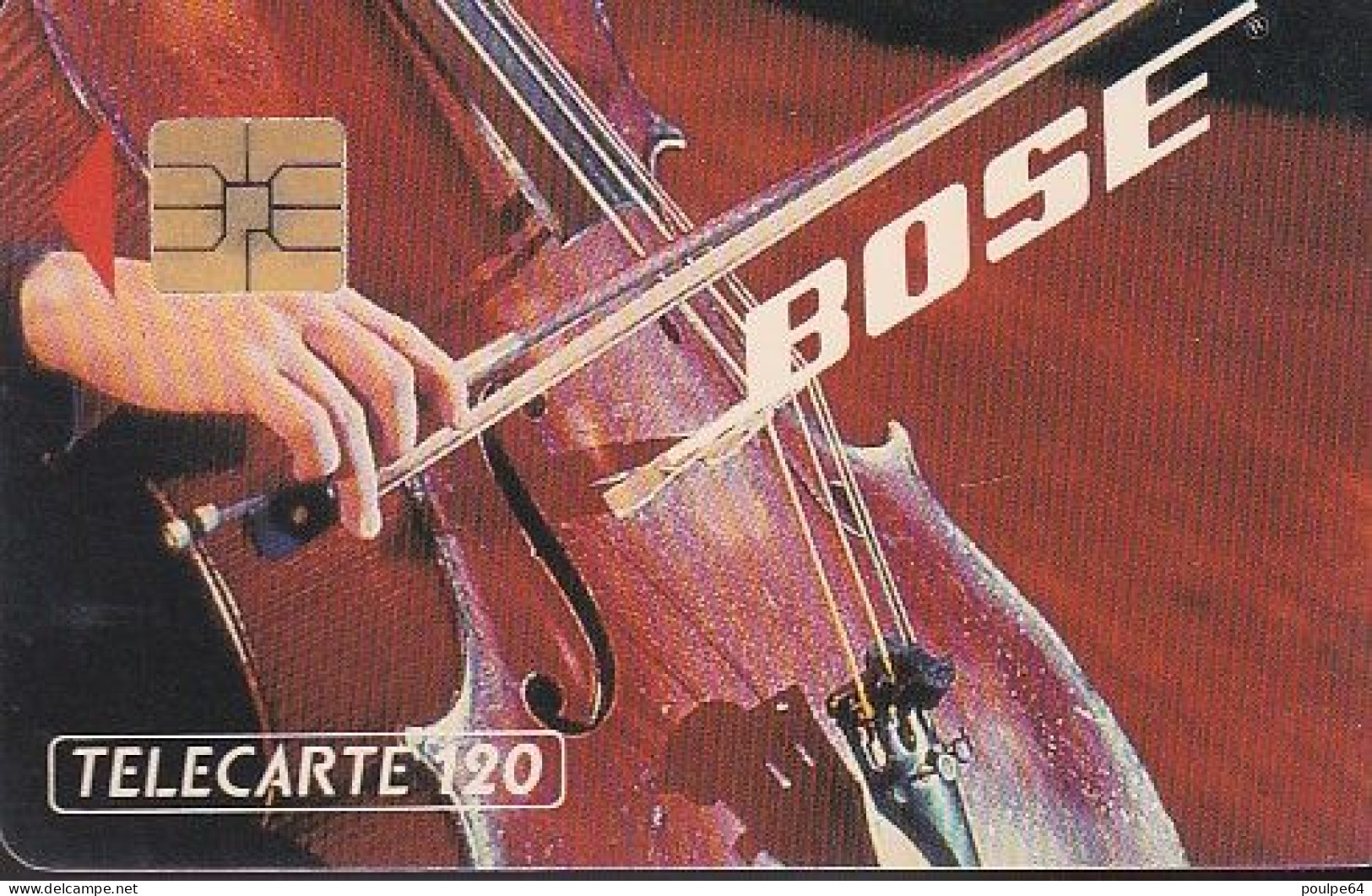 F302 - 10/1992 - BOSSE ROUGE " Violoncelle " - 120 SO3 - 1992