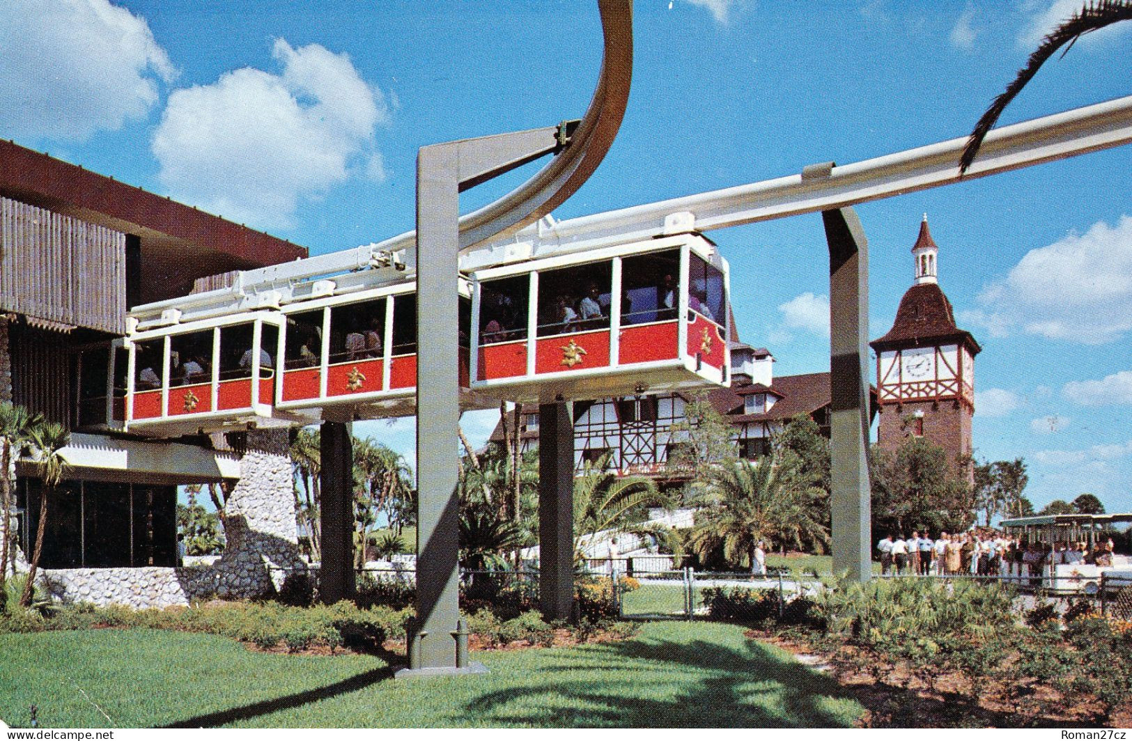 Tampa Busch Garden, USA - Safari Skyrail - Tampa