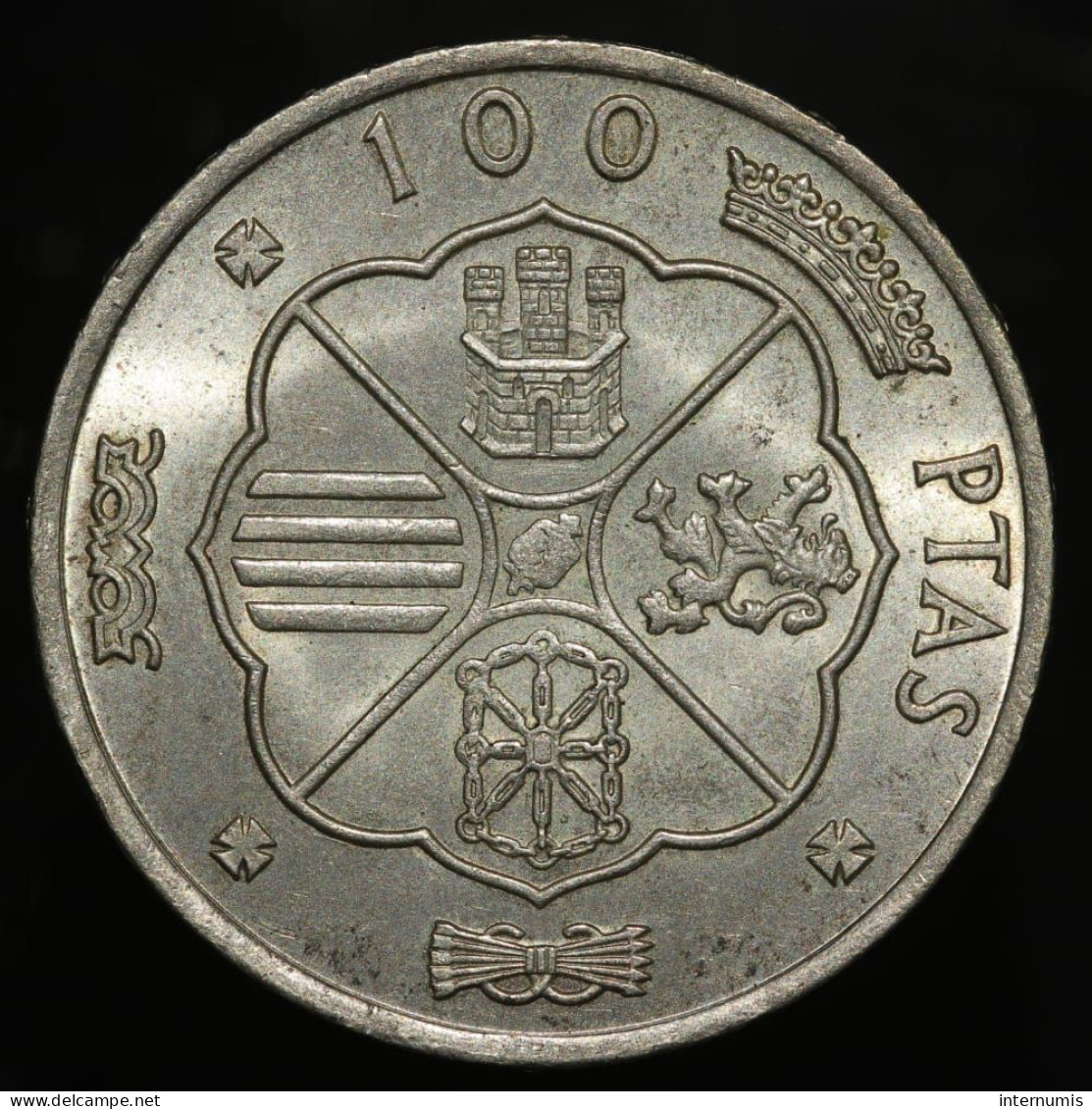 Espagne / Spain, Francisco Franco, 100 Pesetas, 1966 (1966), Argent (Silver), NC (UNC), Cal#11, KM#797 - 100 Pesetas