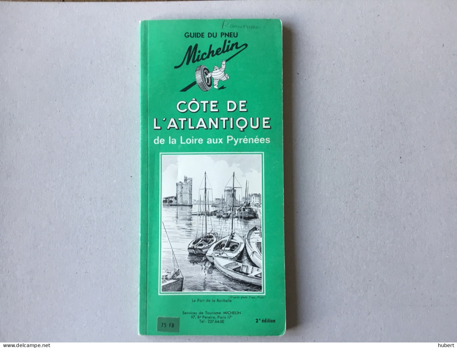 Guide Michelin Côte De L’Atlantique 1965 - Michelin (guides)