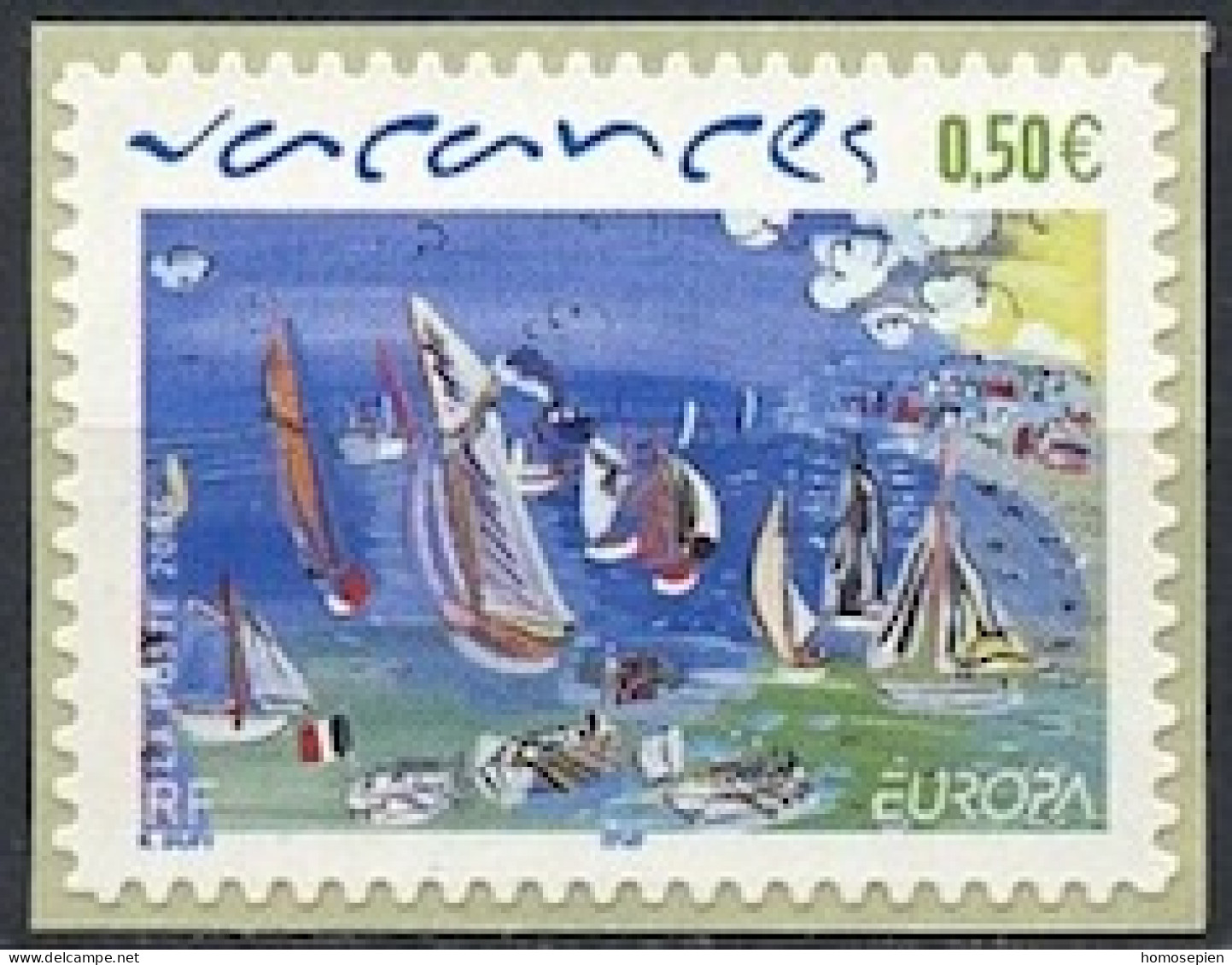 Europa CEPT 2004 France - Frankreich Y&T N°AD42 (3672) - Michel N°SK3816 *** - 0,50€ EUROPA - Adhésif - 2004