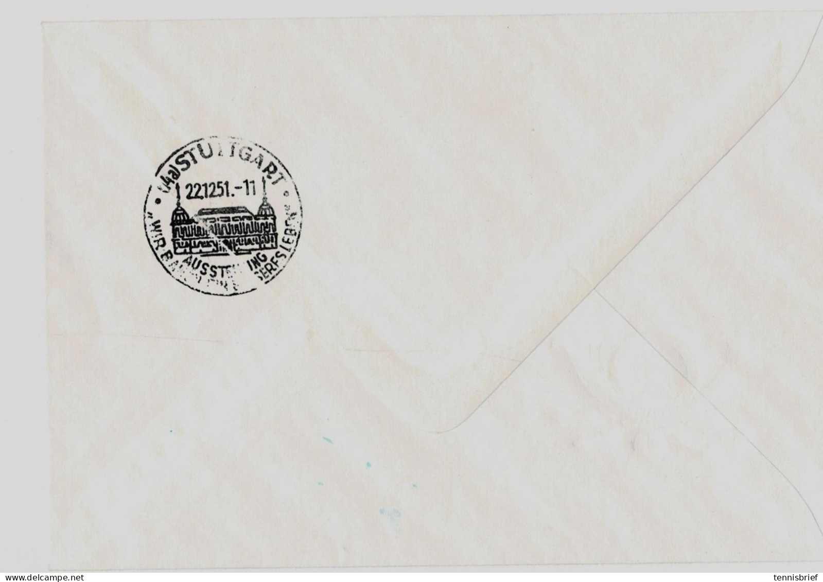 1951, Nr. 135, FDC, Mi. 500.- # A 7767 - 1948-1960