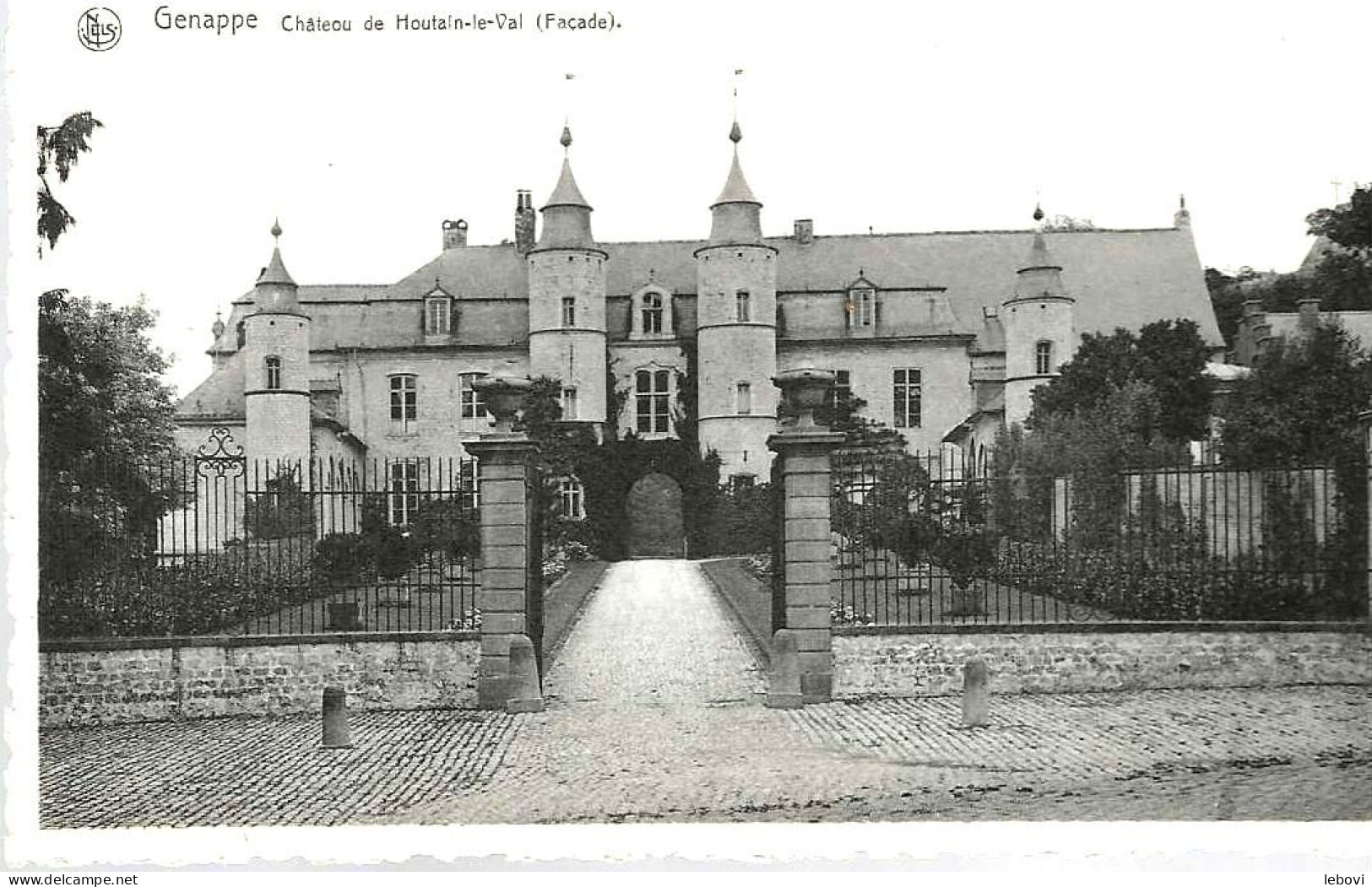 GENAPPE «Château De HOUTAIN-LE-VAL (Façade) » - Nels - Genappe