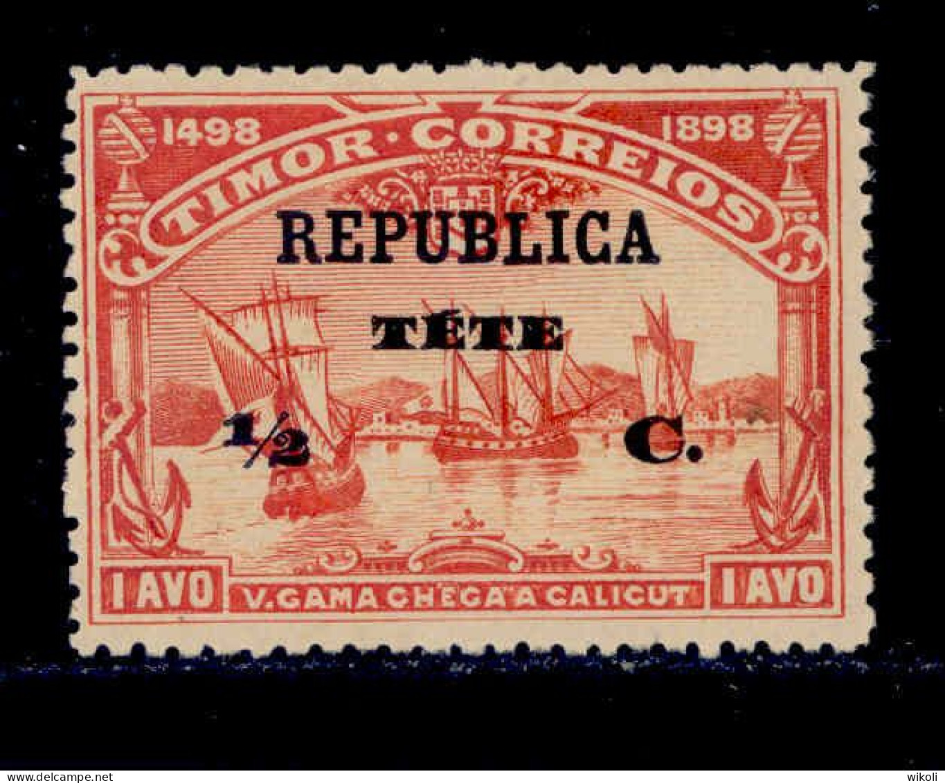 ! ! Tete - 1913 Vasco Gama On Timor 1/2 C - Af. 18 - MH - Tete