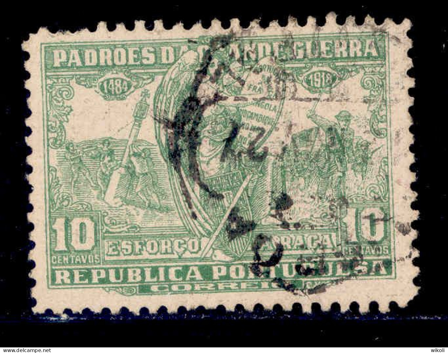 ! ! Portugal - 1925 Padroes Great War 10c - Af. IPT 14 - Used - Gebraucht