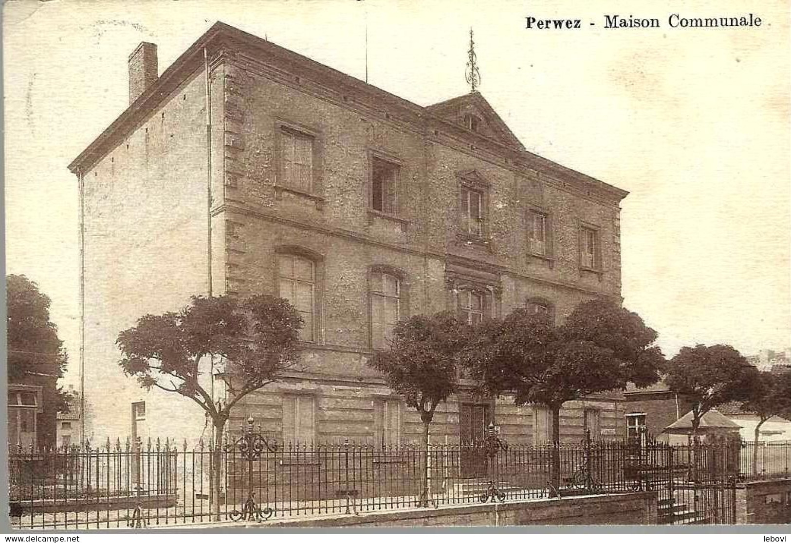 PERWEZ « Maison Cvommunale » (1929) - Perwez