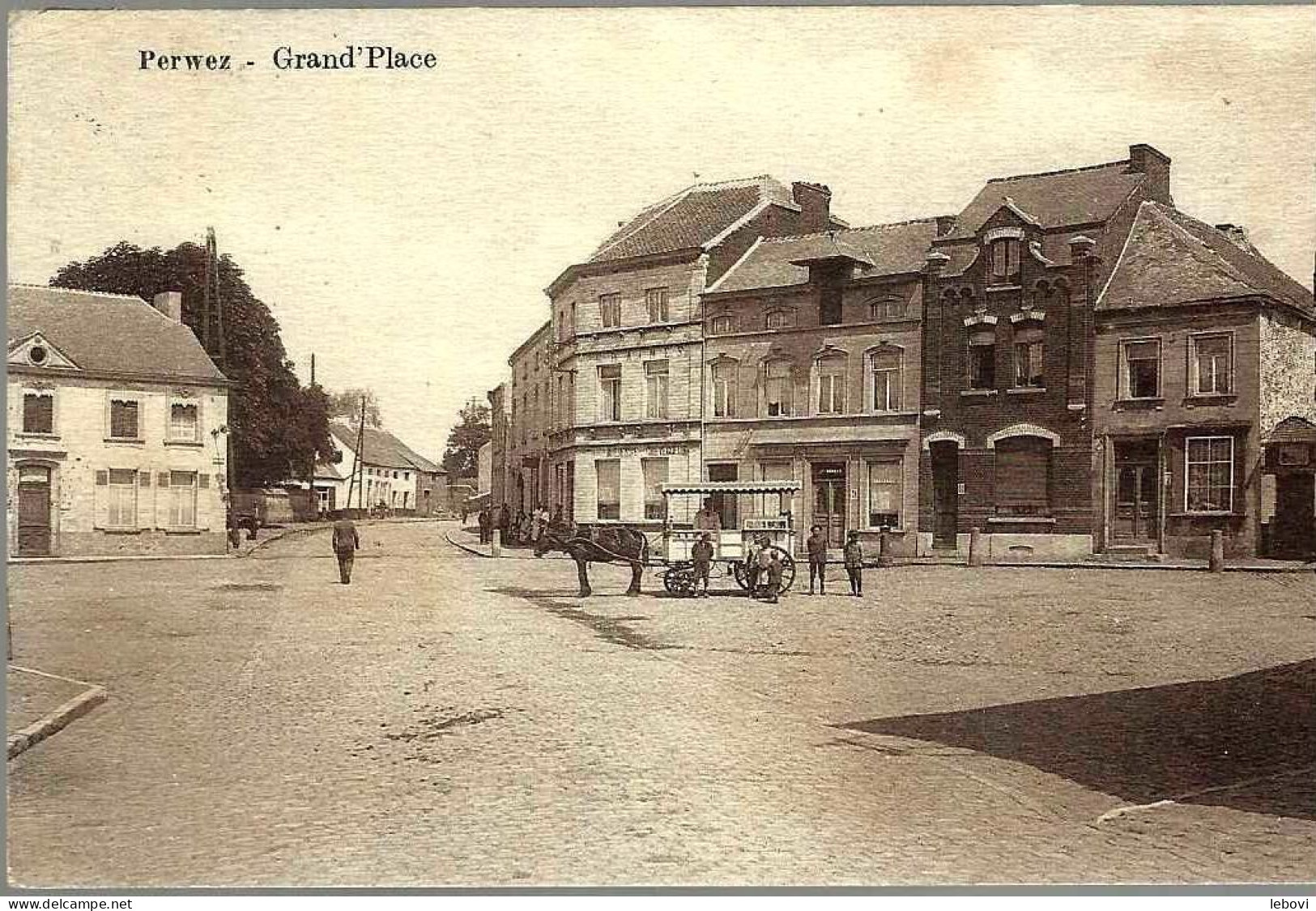 PERWEZ « Grand’place » (1929) - Perwez