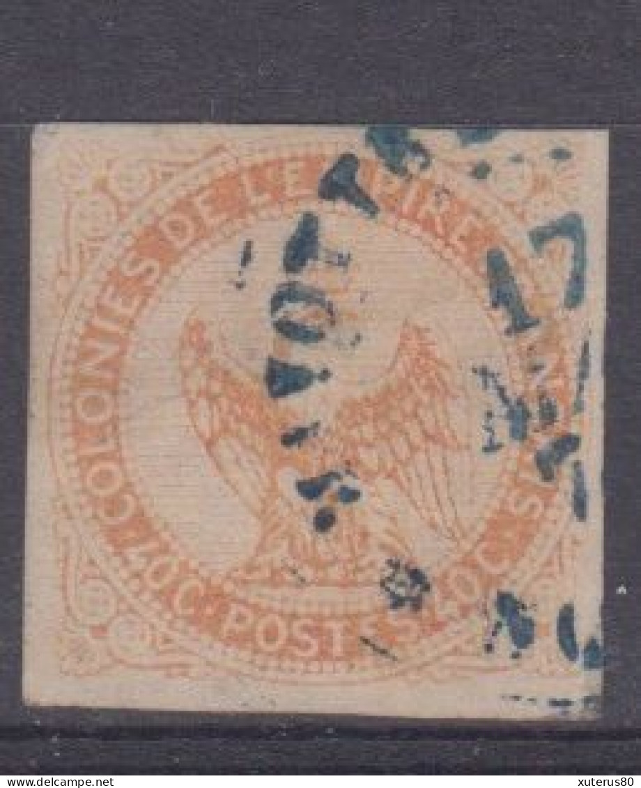 #197 COLONIES GENERALES N° 5 Oblitéré En Bleu Mayotte Nossi-bé (Nossi-Bé) - Águila Imperial