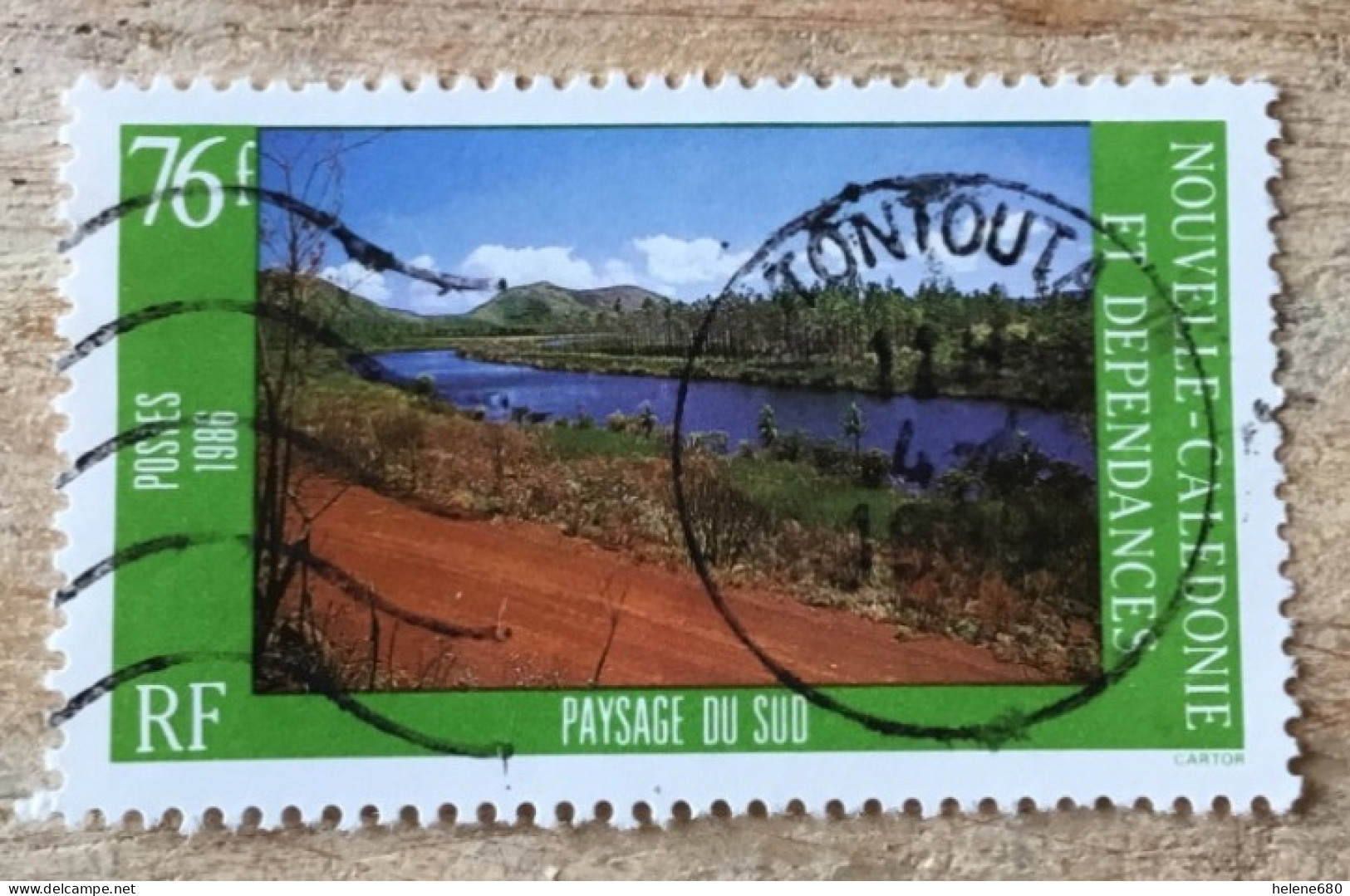 NOUVELLE-CALEDONIE. Paysage N° 526 - Gebraucht