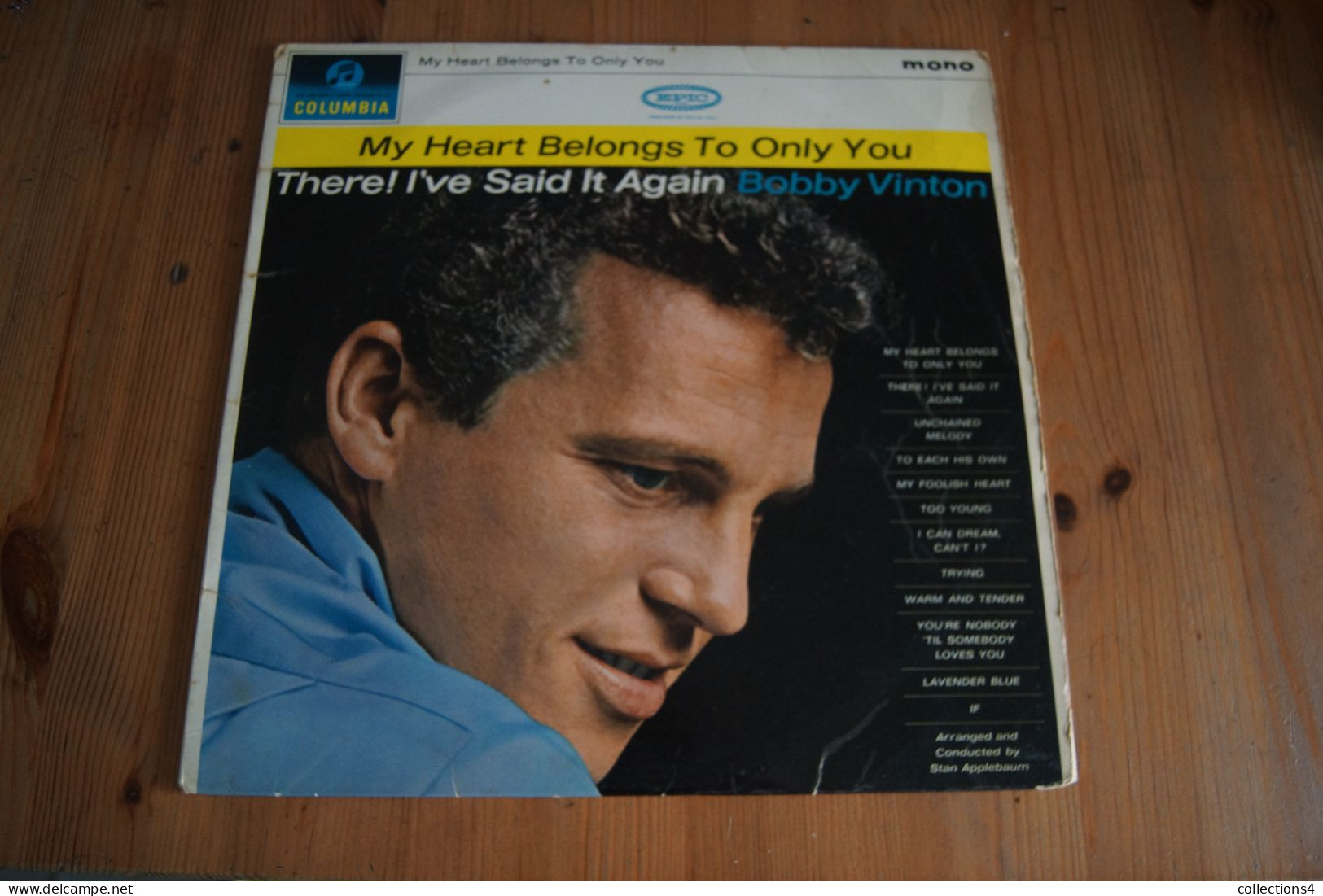BOBBY VINTON MY HEART BELONGS TO ONLY YOU TRES RARE LP ANGLAIS 1964 - Andere - Engelstalig