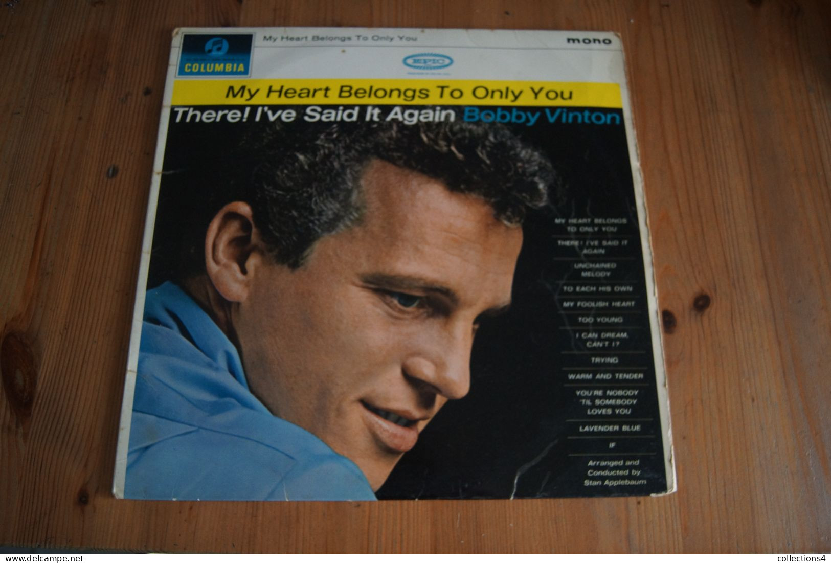 BOBBY VINTON MY HEART BELONGS TO ONLY YOU TRES RARE LP ANGLAIS 1964 - Otros - Canción Inglesa