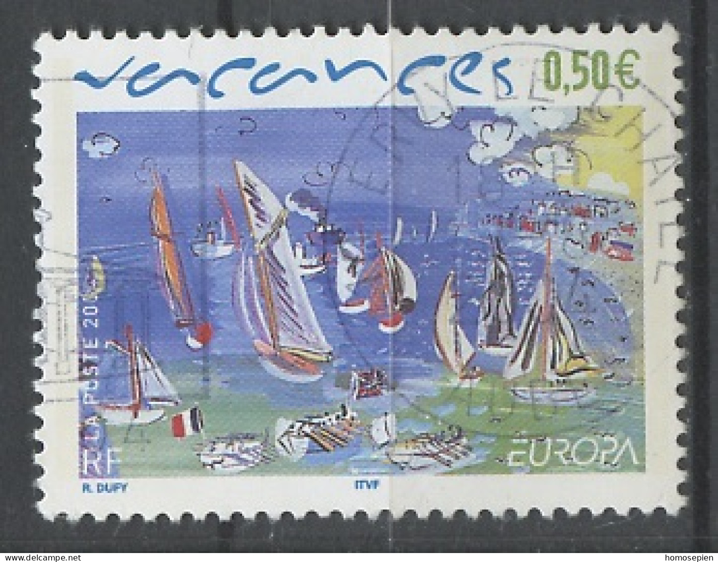 Europa CEPT 2004 France - Frankreich Y&T N°3668 - Michel N°3812 (o) - 0,50€ EUROPA - 2004