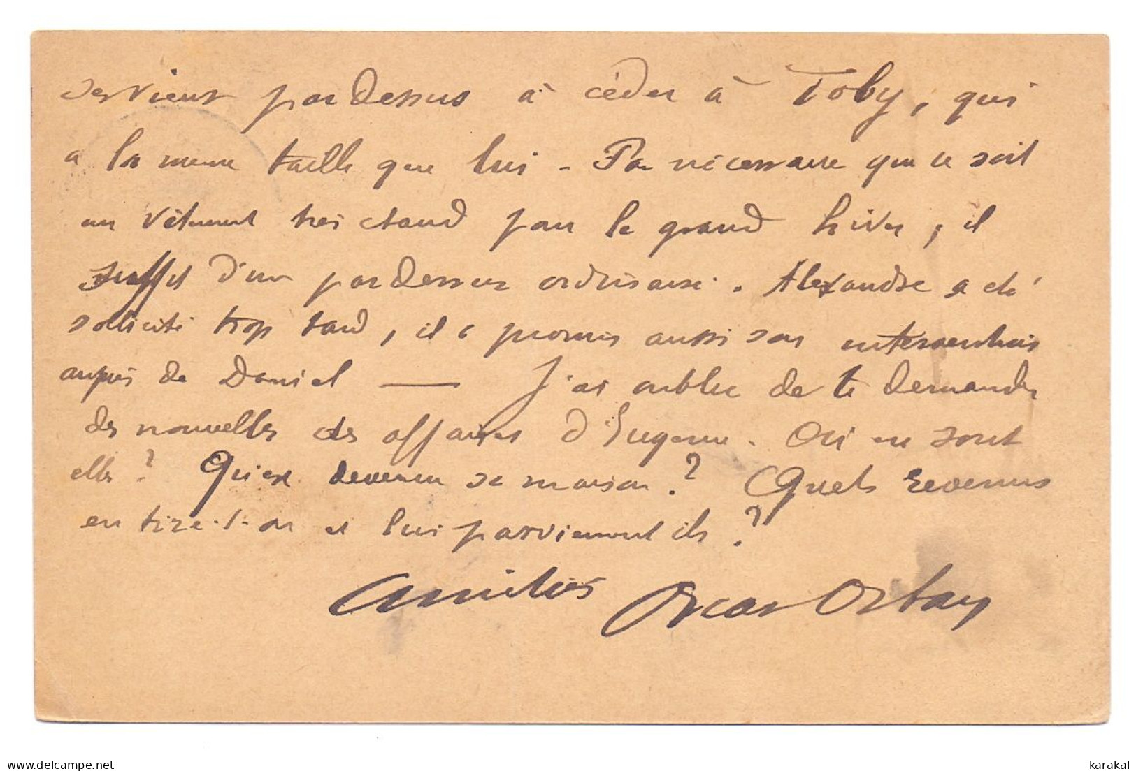 Belgique Occupation Entier 10 8 Cent Professeur Oscar Orban ULiège Censure Militärische Lüttich à Bruxelles 1917 - Deutsche Besatzung