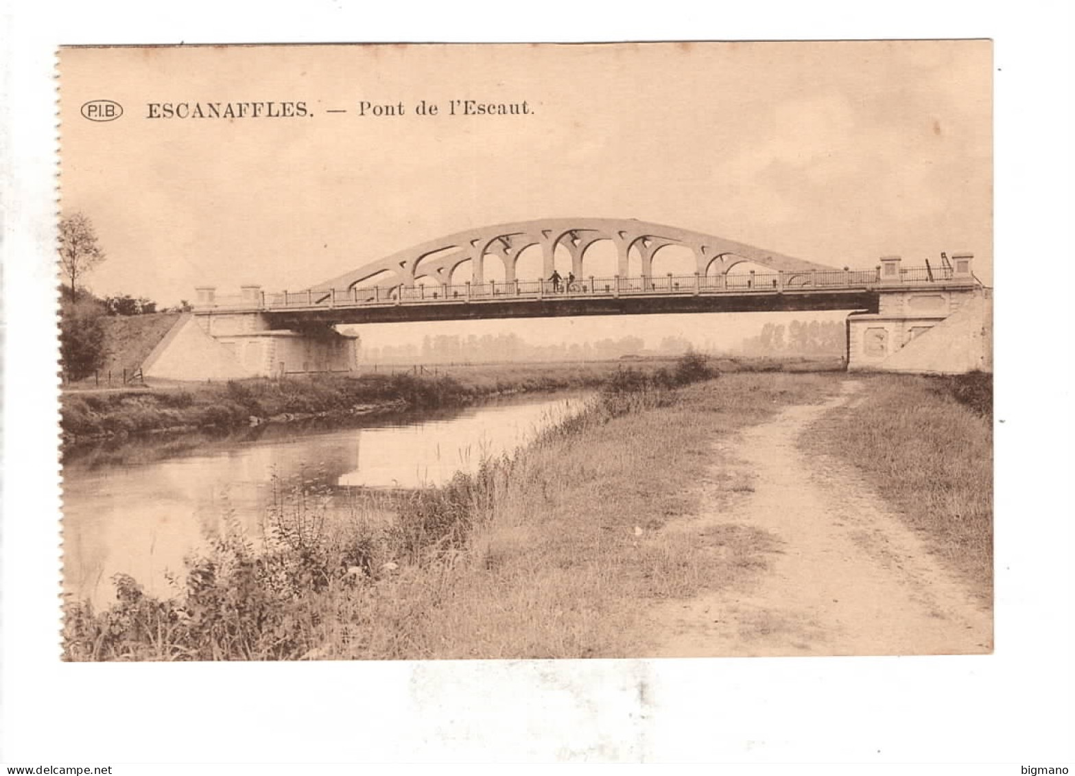 Escanaffles Pont De L'Escaut - Celles