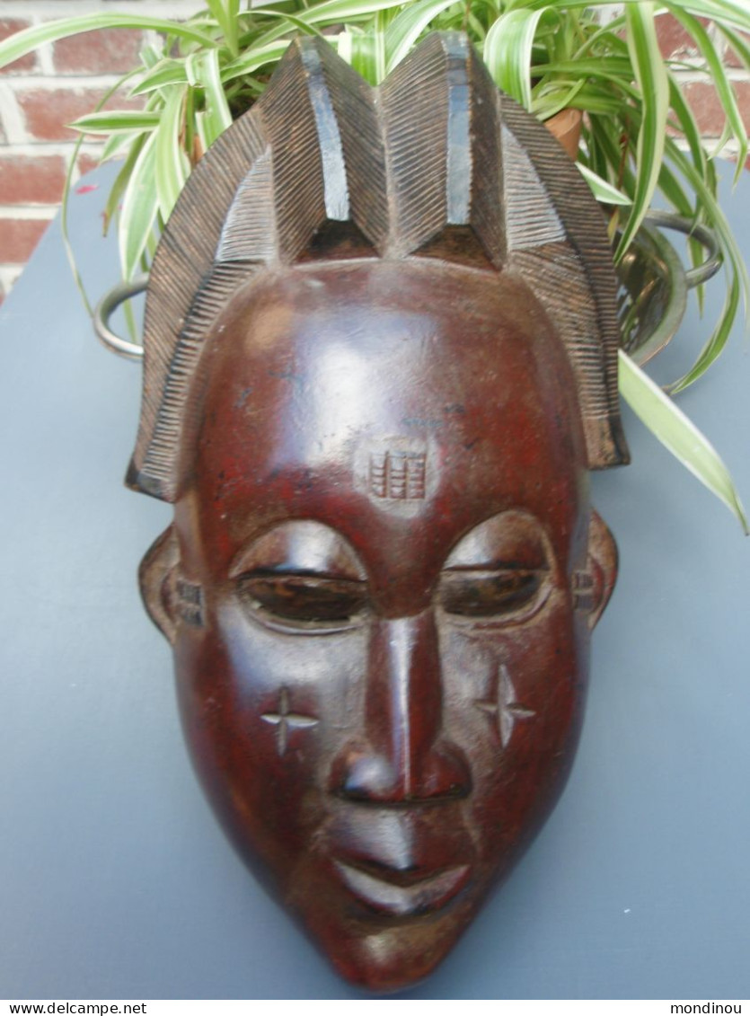 Ancien Masque Africain. - Arte Africana