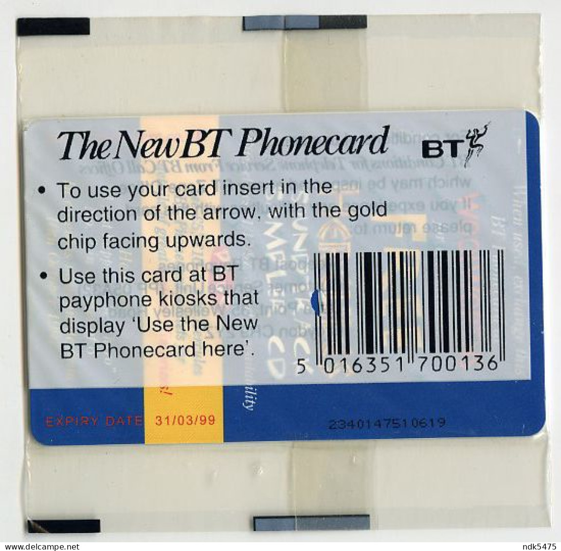 BT PHONECARD : HERCULES - 1997 DISNEY FILM : £2 - BT Promotionnelles