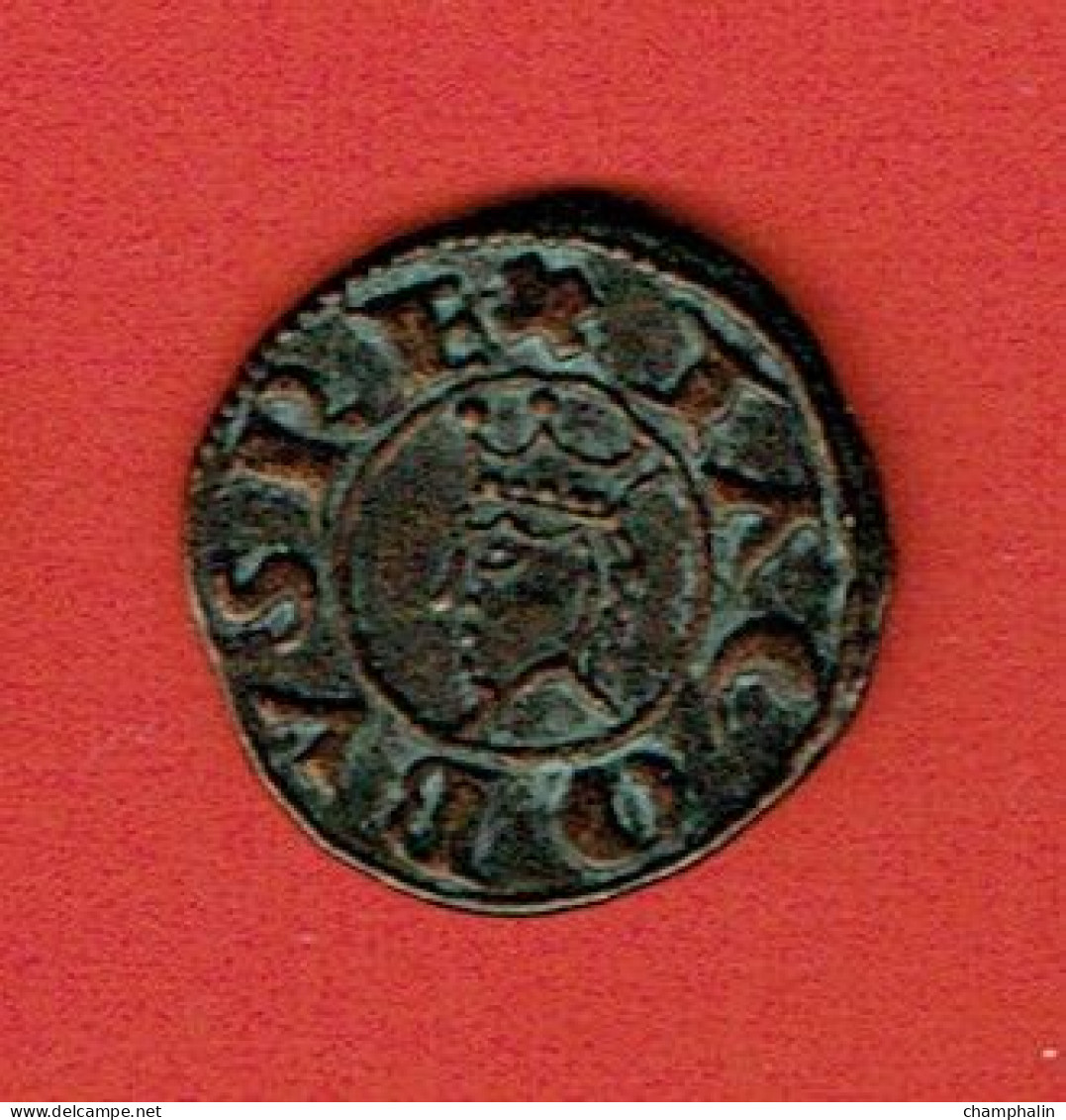 Espagne - Reproduction Monnaie - Dinero Vellon - Alicante 1296 - Jacques II Le Juste D'Aragon (1291-1327) - Provinciale Munten