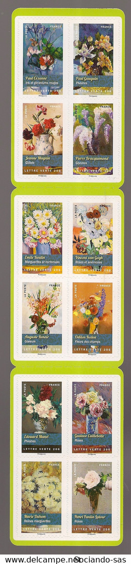 FRANCE - 2015 - Carnet  N°Yv. BC1120 - Bouquets De Fleurs - Neuf Luxe ** / MNH / Postfrisch - Neufs