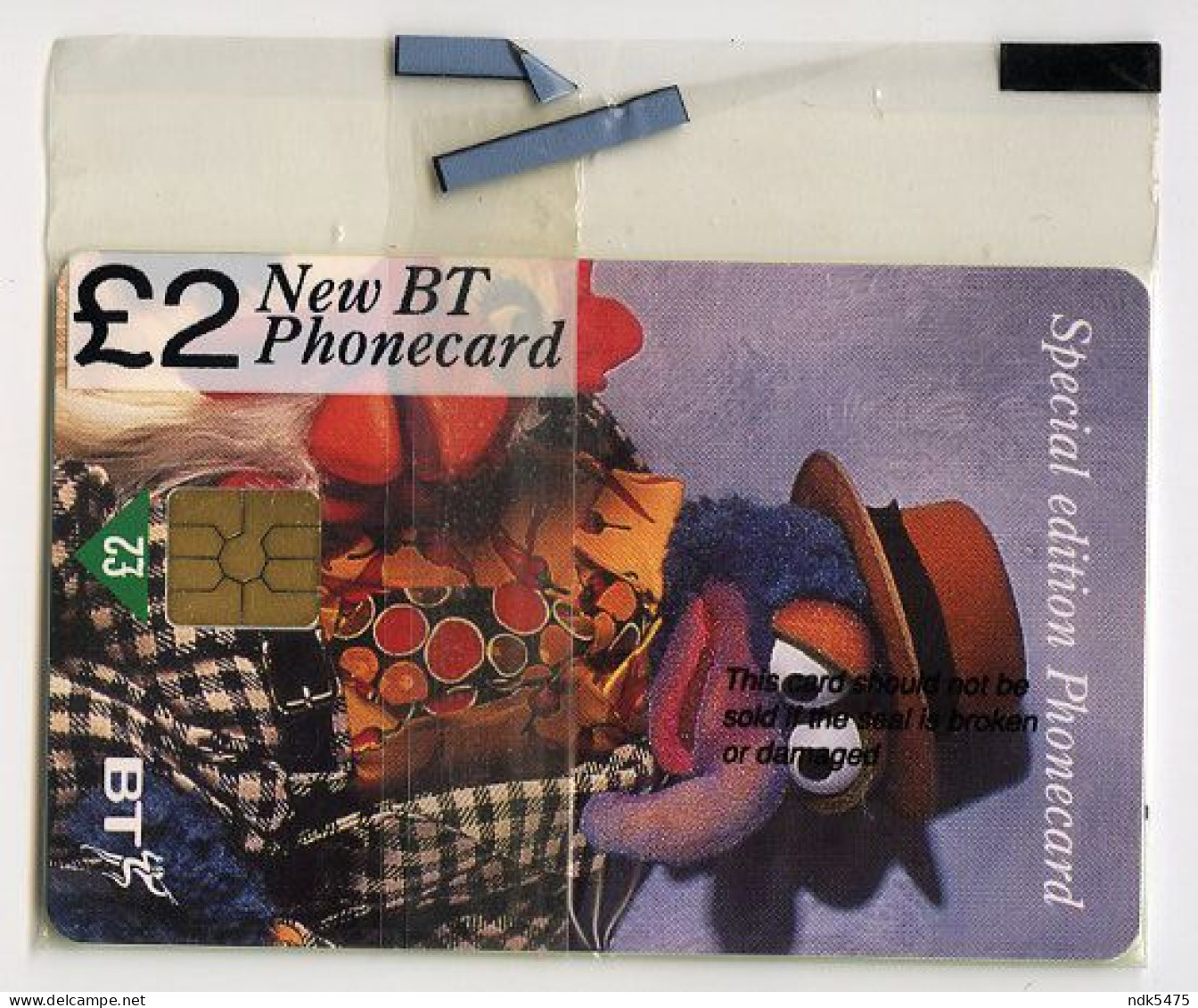 BT PHONECARD : MUPPETS : £2 - BT Promotional