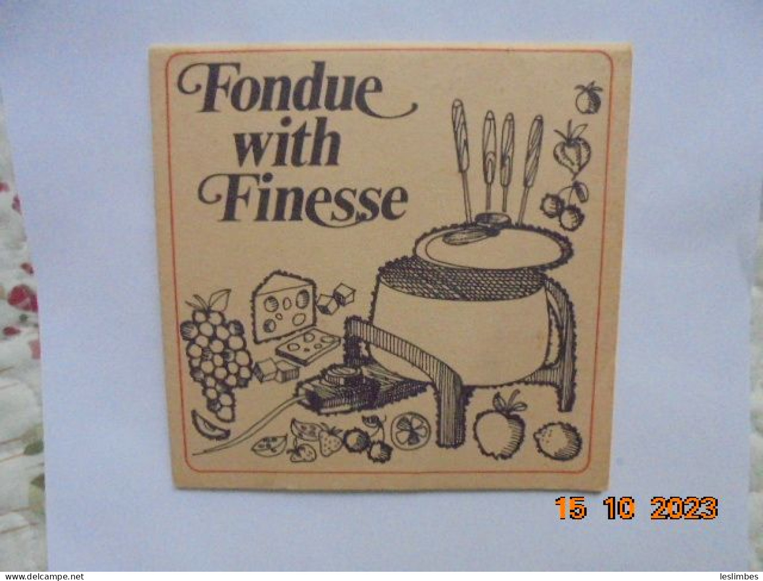 Fondue With Finesse - West Bend, 1970 - Américaine