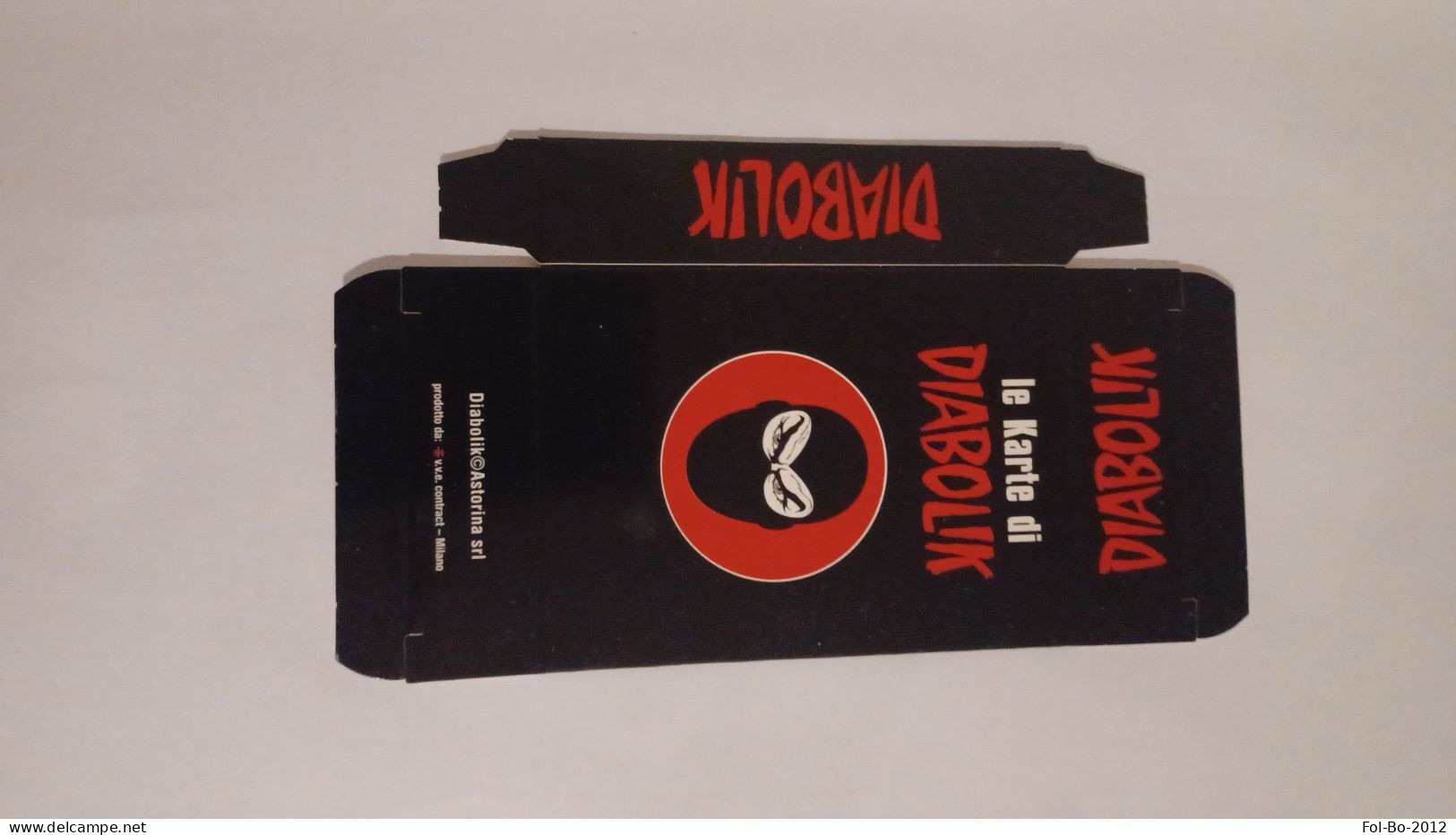 Le Carte Di Diabolik Primo Set 28 Carte Da Gioco Quadri E Cuore Colore Rosso - Diabolik