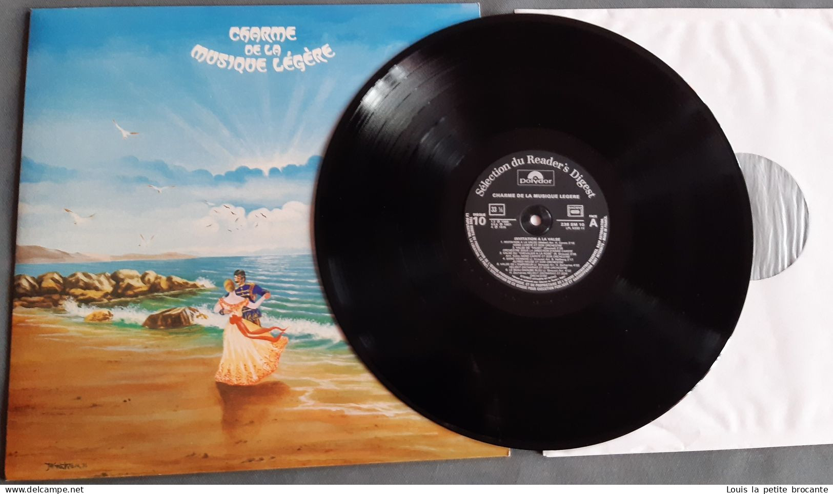 Coffret de 12 disques vinyles "Charme de la Musique Légère", 33 tours stéréo. POLYDOR, Sélection du Reader's Digest 1979