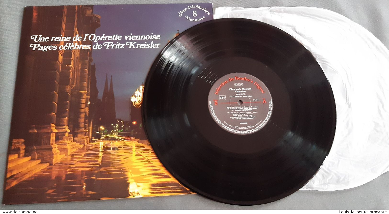 Coffret de 12 disques vinyles "L'Ame de la Musique Viennoise", 33 tours stéréo. RCA, Sélection du Reader's Digest 1978.