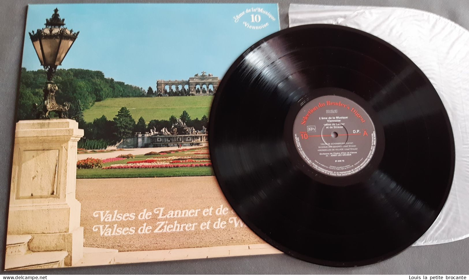 Coffret de 12 disques vinyles "L'Ame de la Musique Viennoise", 33 tours stéréo. RCA, Sélection du Reader's Digest 1978.