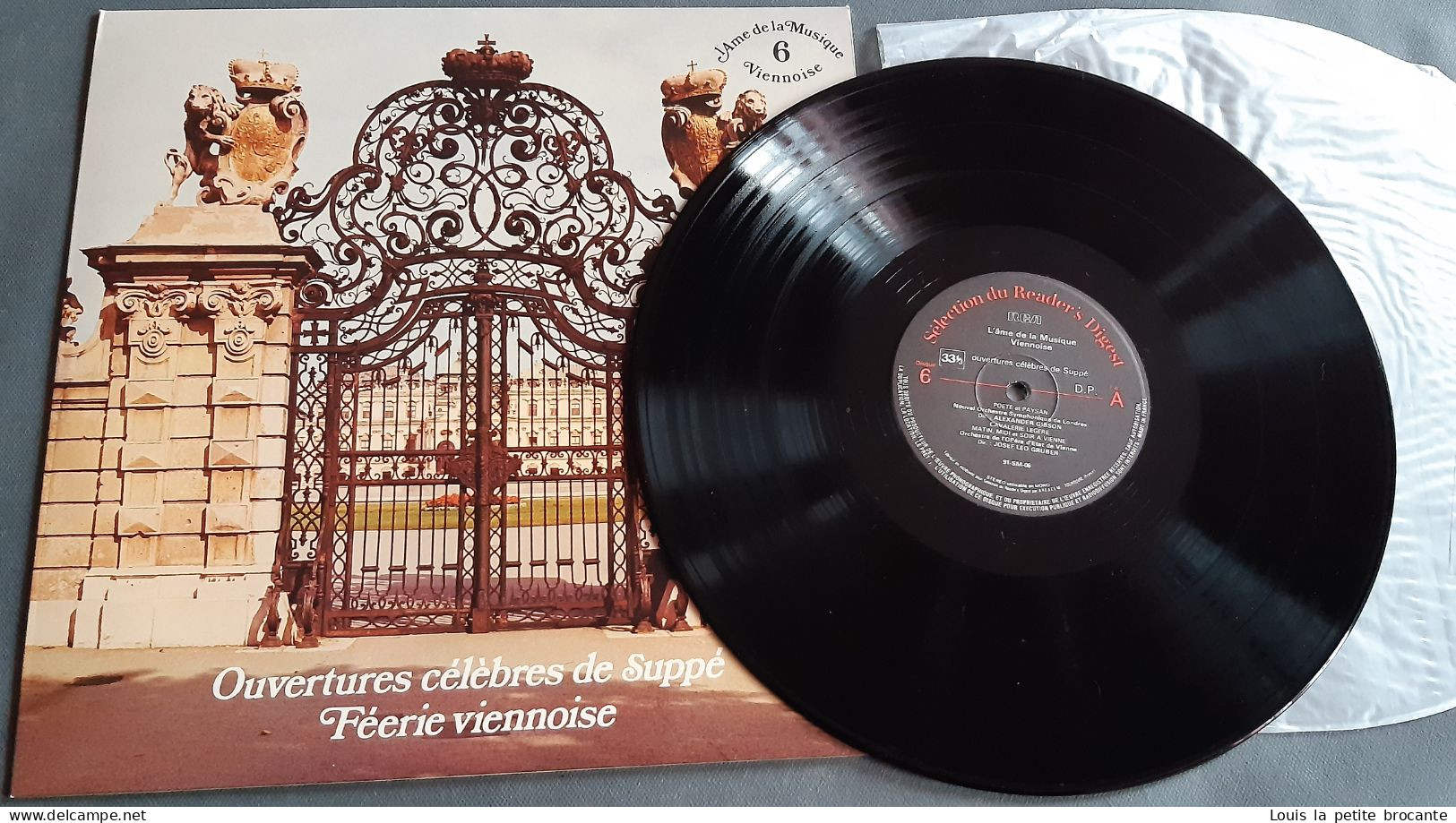 Coffret de 12 disques vinyles "L'Ame de la Musique Viennoise", 33 tours stéréo. RCA, Sélection du Reader's Digest 1978.