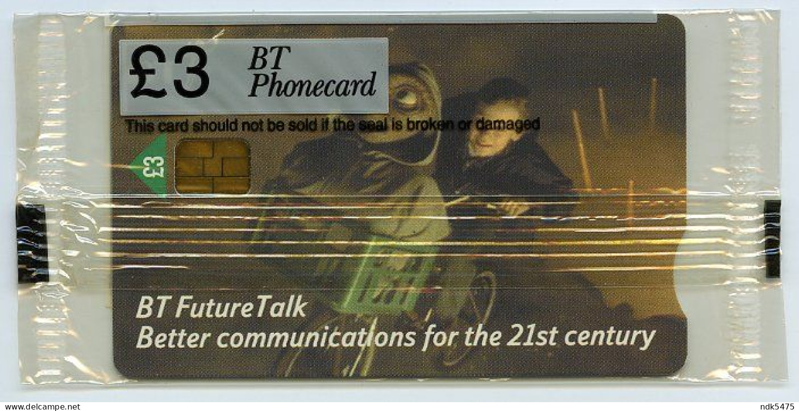 BT PHONECARD : ET MOVIE : £3 - BT Promotional