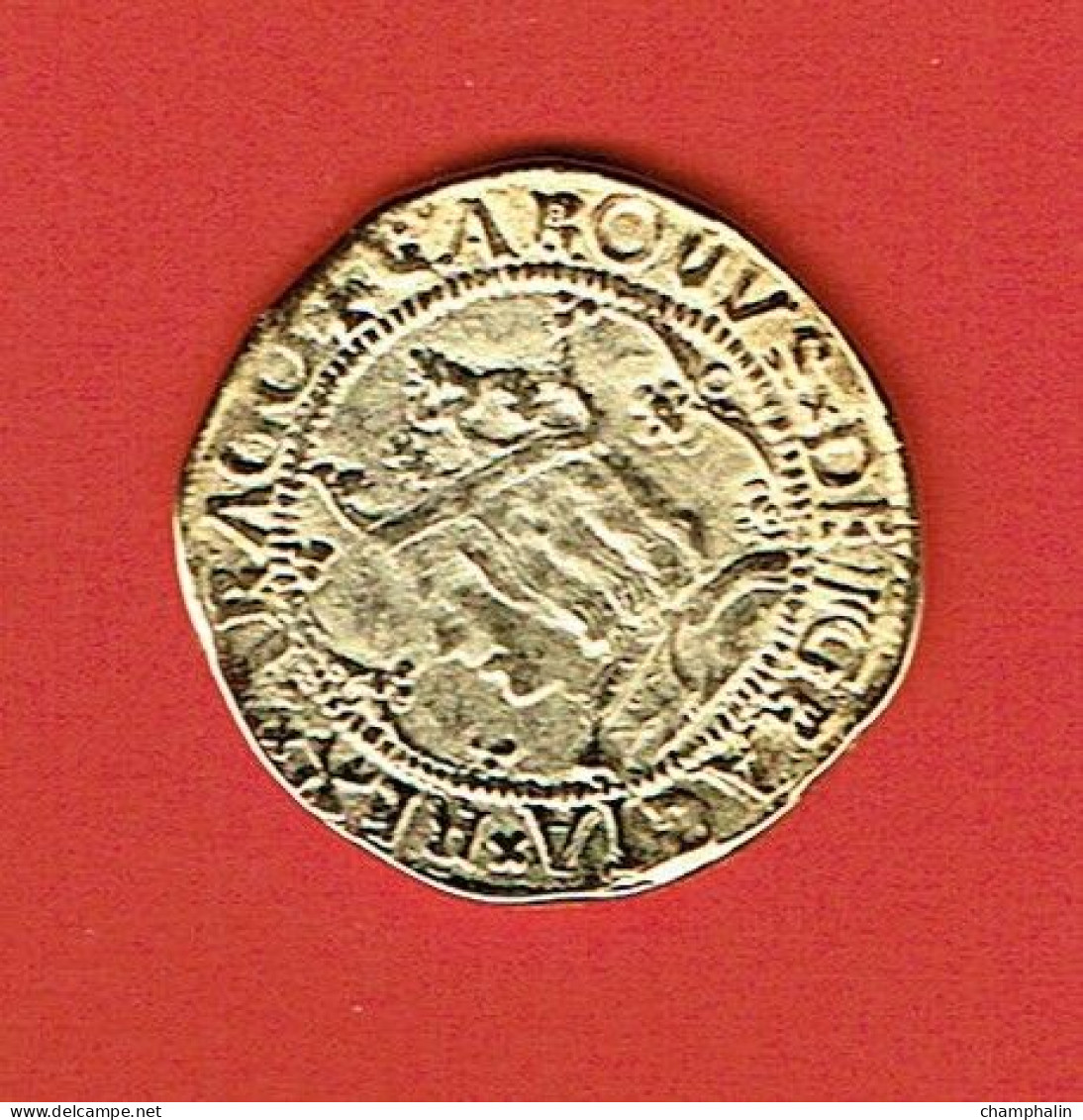 Espagne - Reproduction Monnaie - Doble Ducado Oro - Valencia - Charles Ier D'Espagne (1516-1556) Charles Quint - Monedas Provinciales