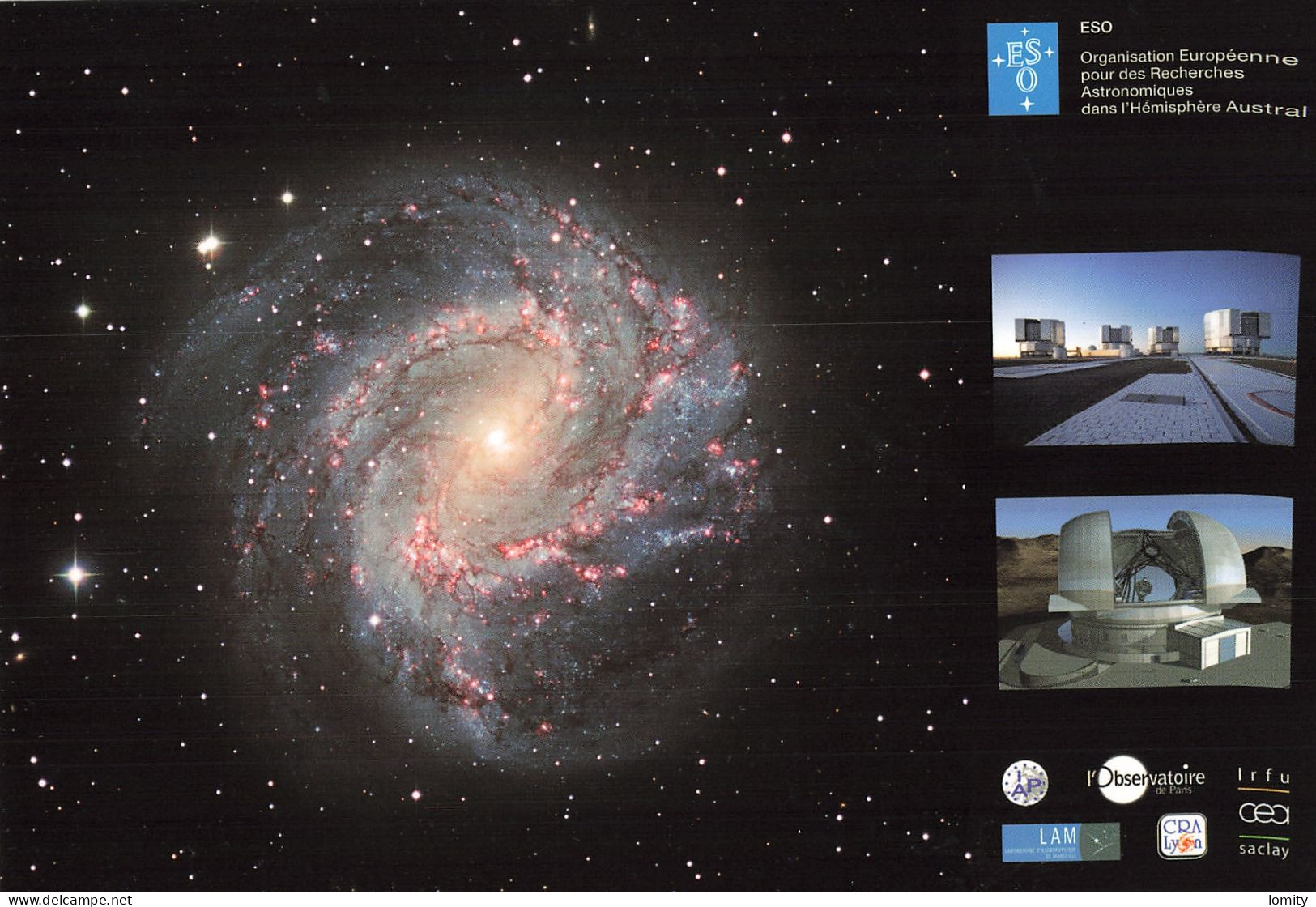Astronomie Espace CPM Galaxie Spirale Messier ESO - Astronomie